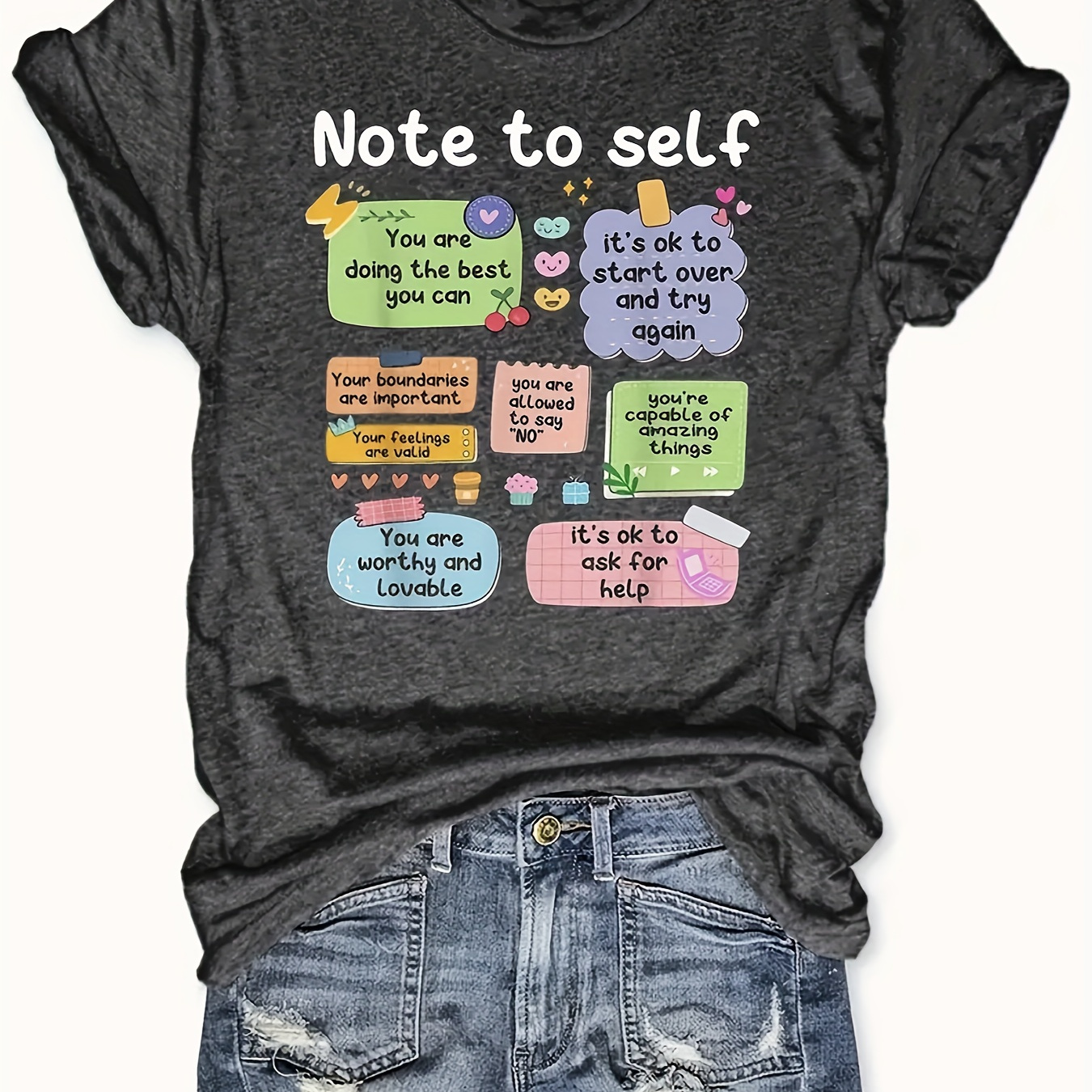 Fashionable Womens Graphic Print T-shirt - Casual Short Sleeve Crew Neck Top - Lightweight & Breathable For Spring & Summer Wardrobe
Fashionable Womens Graphic Print T-shirt - Casual Short Sleeve Crew Neck Top - Lightweight & Breathable For Spring & Summer Wardrobe