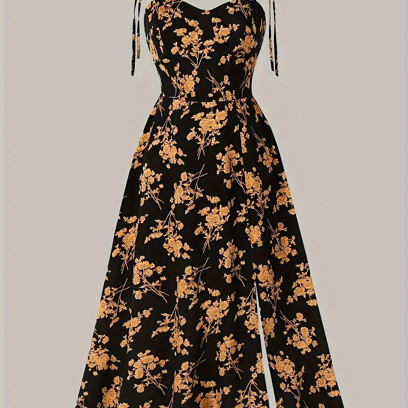 Robe A-Line Imprimée avec Épaules Nouées - Épaules Dénudées, Polyester Non Extensible, Lavable en Machine - Parfaite pour l'Été
Robe A-Line Imprimée avec Épaules Nouées - Épaules Dénudées, Polyester Non Extensible, Lavable en Machine - Parfaite pour l'Été