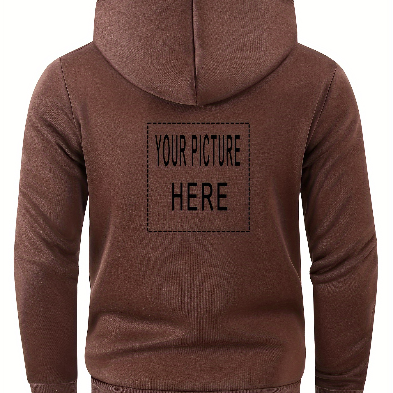 Plus Size Men's Custom Hoodies, Personalized Diy Picture Pattern Graphic Print Hooded Sweatshirt For Spring Fall, Big & Tall Males
Plus Size Men's Custom Hoodies, Personalized Diy Picture Pattern Graphic Print Hooded Sweatshirt For Spring Fall, Big & Tall Males