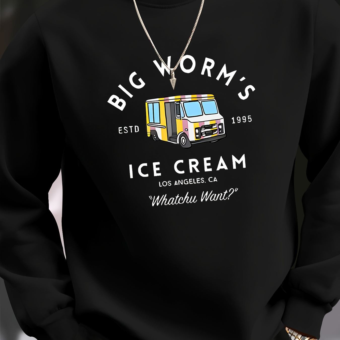 Ice Cream Letter Car Graphic Print Men's Long Sleeve Crew Neck Sweatshirt, Pullover Sweatshirt, Casual Comfortable Versatile Top For Spring & Autumn, Outdoor Sports
Ice Cream Letter Car Graphic Print Men's Long Sleeve Crew Neck Sweatshirt, Pullover Sweatshirt, Casual Comfortable Versatile Top For Spring & Autumn, Outdoor Sports