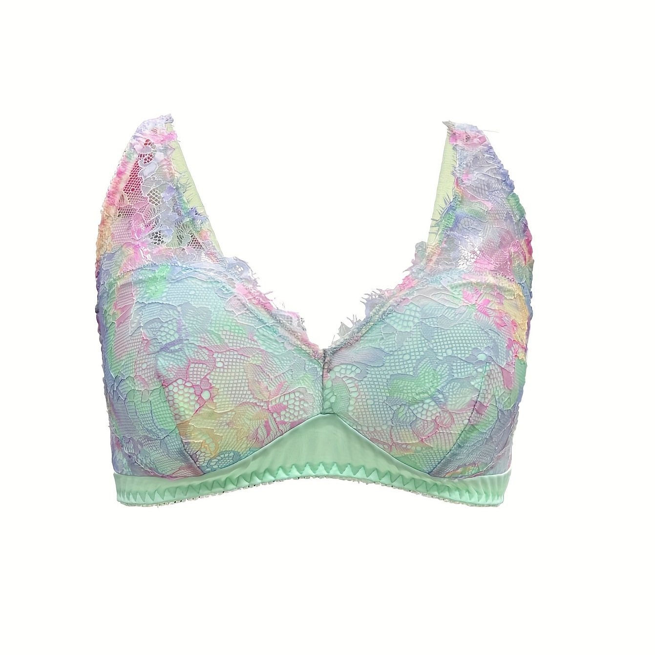 Color Block Floral Lace Bra, Sexy Wireless Push Up Support Bra, Women's Lingerie & Underwear
Color Block Floral Lace Bra, Sexy Wireless Push Up Support Bra, Women's Lingerie & Underwear