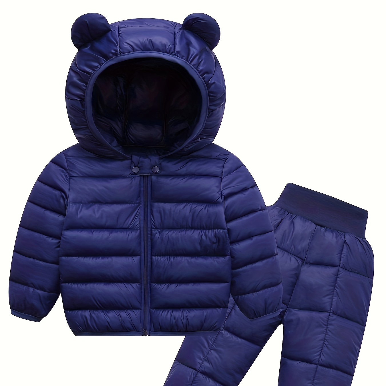 2pcs Kids Padded And Pants Set, Non-stretch , Hooded & Regular Fit Trousers, For Boys And , Fall/ Outfit, For
2pcs Kids Padded And Pants Set, Non-stretch , Hooded & Regular Fit Trousers, For Boys And , Fall/ Outfit, For