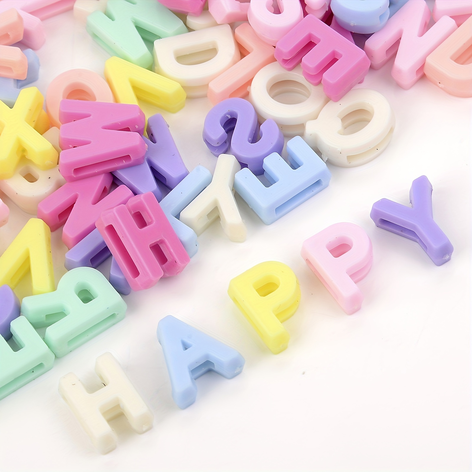 100pcs Macaron Acrylic Alphabet Beads, 9x12mm Hollow Letter Charms For Making, Handmade Bracelets And Necklaces Craft Accessories, Jewelry Making Supplies
100pcs Macaron Acrylic Alphabet Beads, 9x12mm Hollow Letter Charms For Making, Handmade Bracelets And Necklaces Craft Accessories, Jewelry Making Supplies