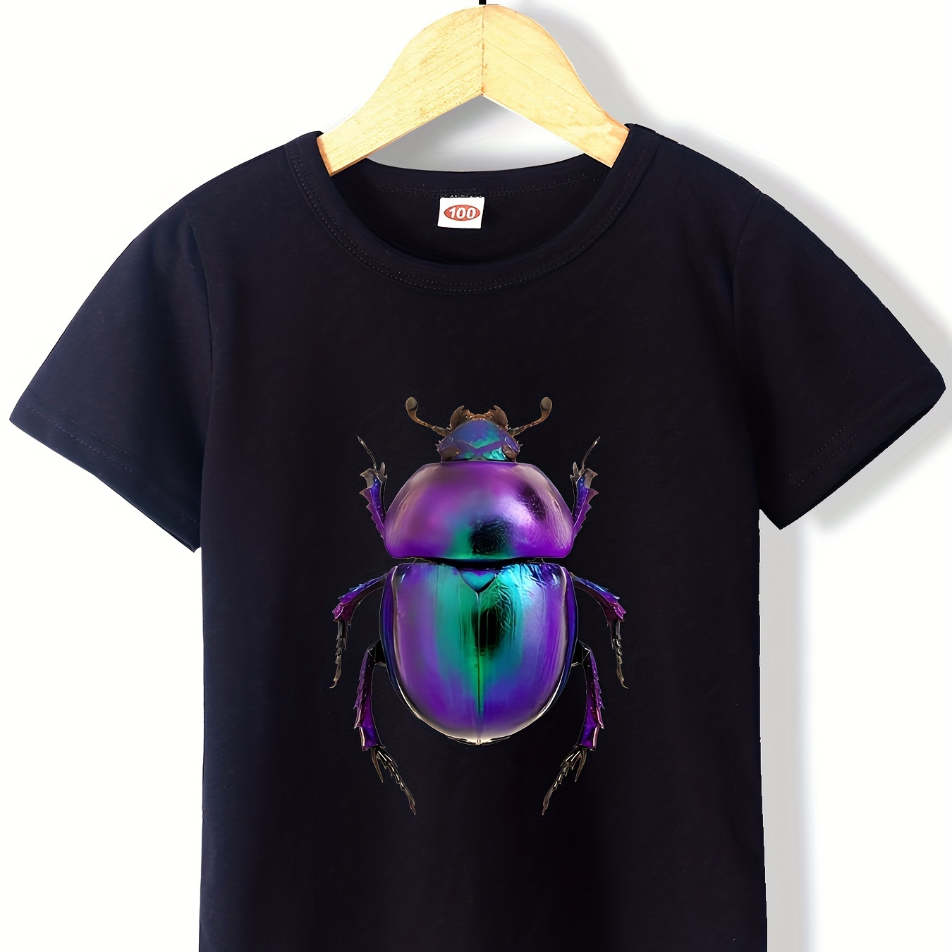 Stylish Insect Print Boys Creative T-shirt, Casual Lightweight Comfy Short Sleeve Tee Tops, Kids Clothings For Summer
Stylish Insect Print Boys Creative T-shirt, Casual Lightweight Comfy Short Sleeve Tee Tops, Kids Clothings For Summer