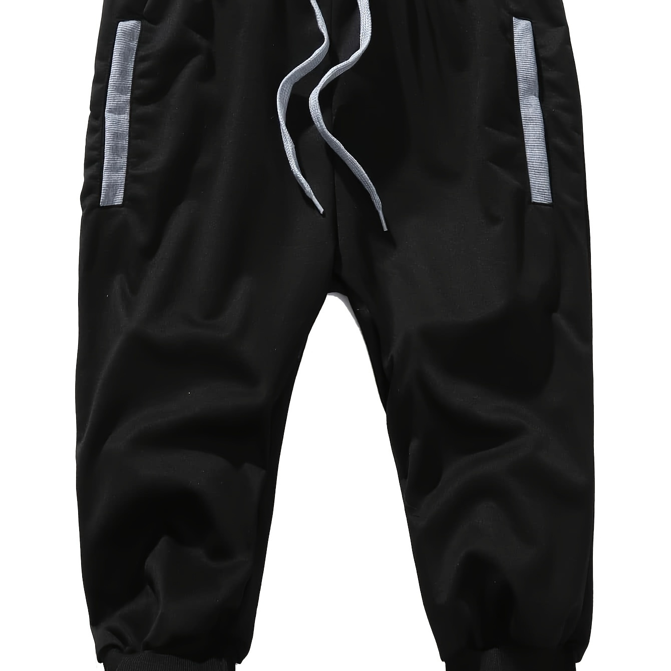 Men's Casual Cropped Pants With Drawstring, Color Clash Casual Bottoms, Men's Clothing For Daily Wear/party/holiday Beach
Men's Casual Cropped Pants With Drawstring, Color Clash Casual Bottoms, Men's Clothing For Daily Wear/party/holiday Beach