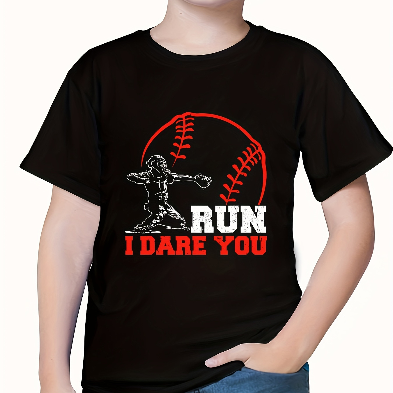 Steel " Boys' Baseball Graphic Tee - Soft, Breathable Cotton, Short Sleeve T-shirt For Youth
Steel " Boys' Baseball Graphic Tee - Soft, Breathable Cotton, Short Sleeve T-shirt For Youth