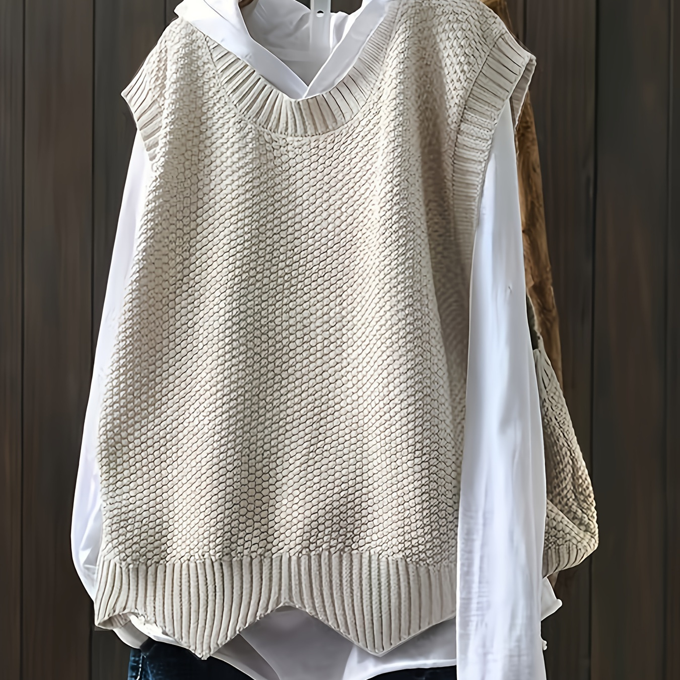 Gilet asymétrique à col rond, gilet en décontracté manches pour et , vêtements pour femmes
Gilet asymétrique à col rond, gilet en décontracté manches pour et , vêtements pour femmes