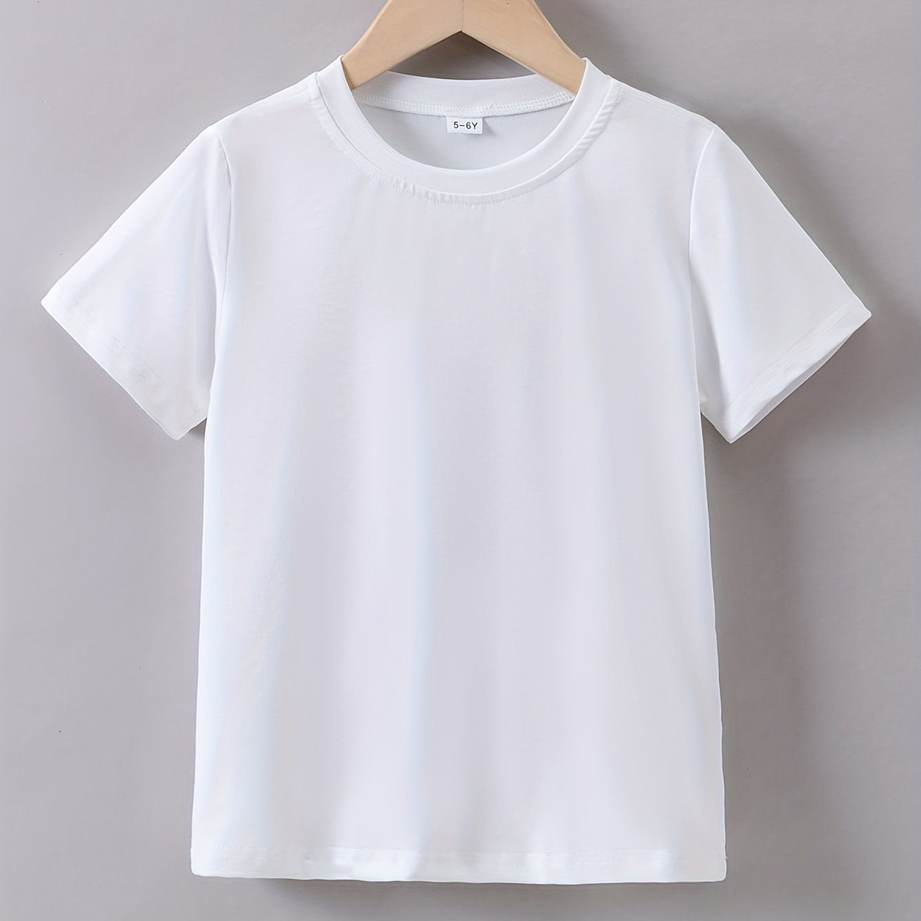 Boy's Solid Casual Tees, Short Sleeve Crew Neck Comfy T-shirt Kids Summer Outdoor Sports Clothing
Boy's Solid Casual Tees, Short Sleeve Crew Neck Comfy T-shirt Kids Summer Outdoor Sports Clothing