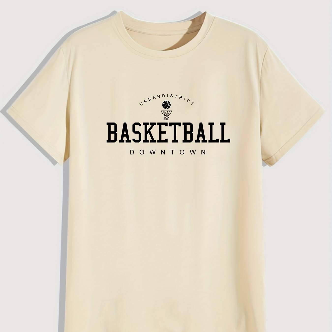 Trendy Basketball & Letter Pattern Print Men's T-shirt, Graphic Tee Men's Summer Clothes, Men's Outfits
Trendy Basketball & Letter Pattern Print Men's T-shirt, Graphic Tee Men's Summer Clothes, Men's Outfits