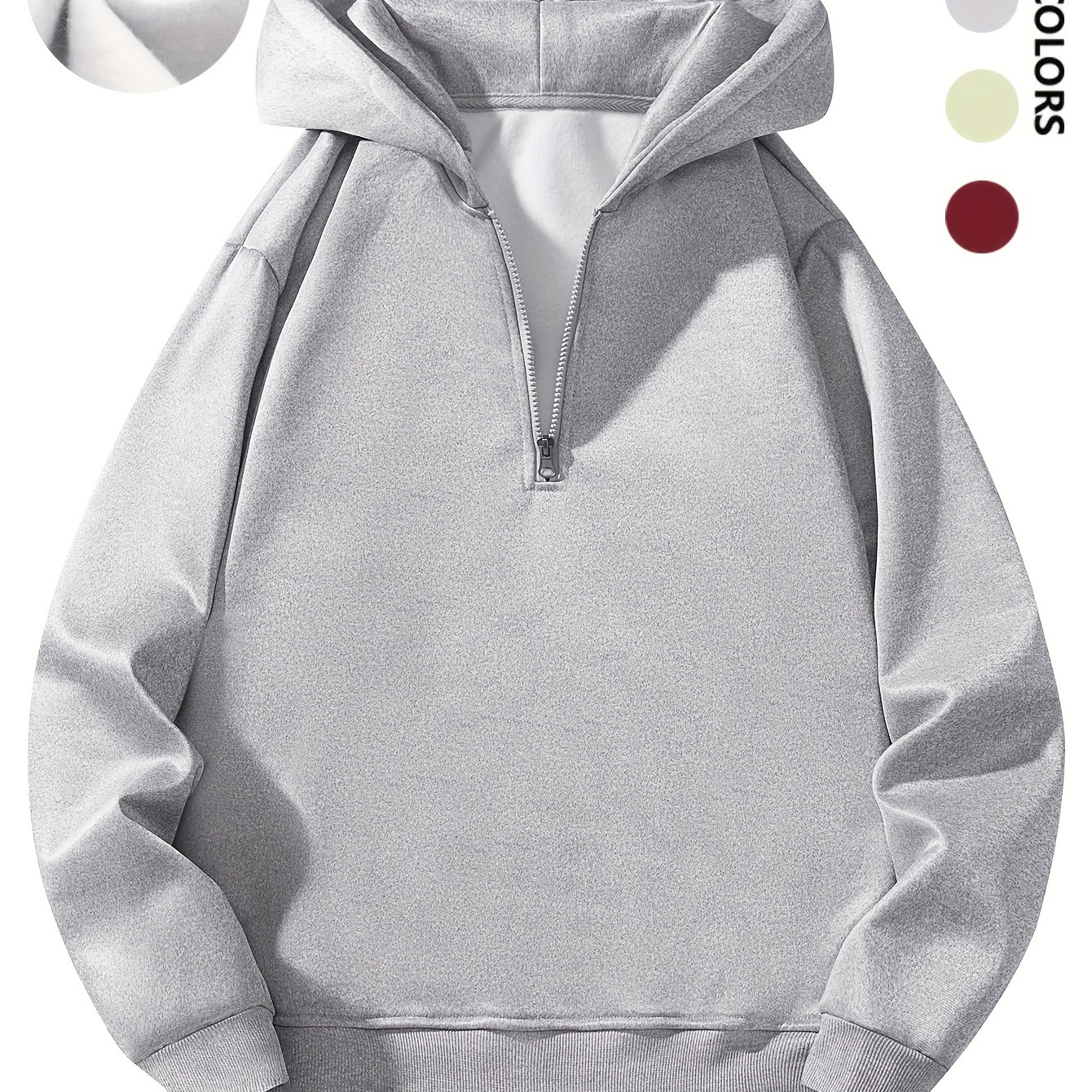 Men' , Half-zip Pullover Sweatshirt, Regular Fit, , Long , , (), Non-stretch, Streetwear,
Men' , Half-zip Pullover Sweatshirt, Regular Fit, , Long , , (), Non-stretch, Streetwear,