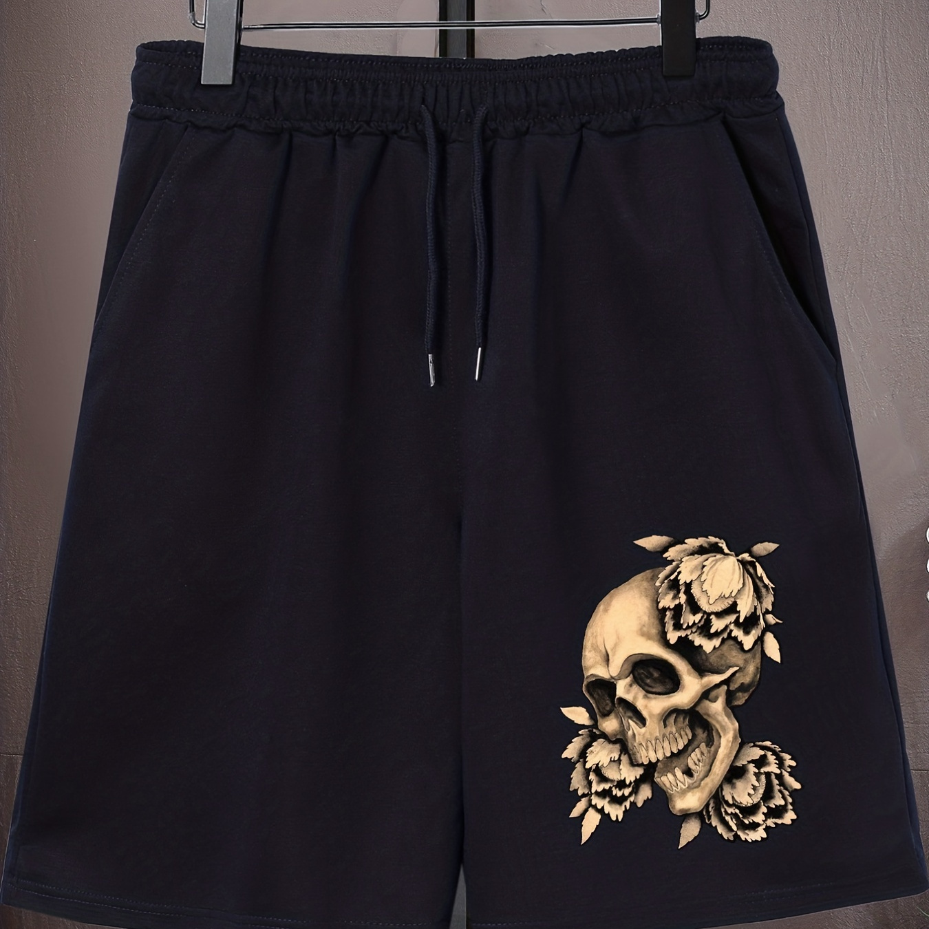 Men's Skull Graphic Casual Sports Loose Pocket Elastic Waist Drawstring Track Shorts For Spring Summer
Men's Skull Graphic Casual Sports Loose Pocket Elastic Waist Drawstring Track Shorts For Spring Summer