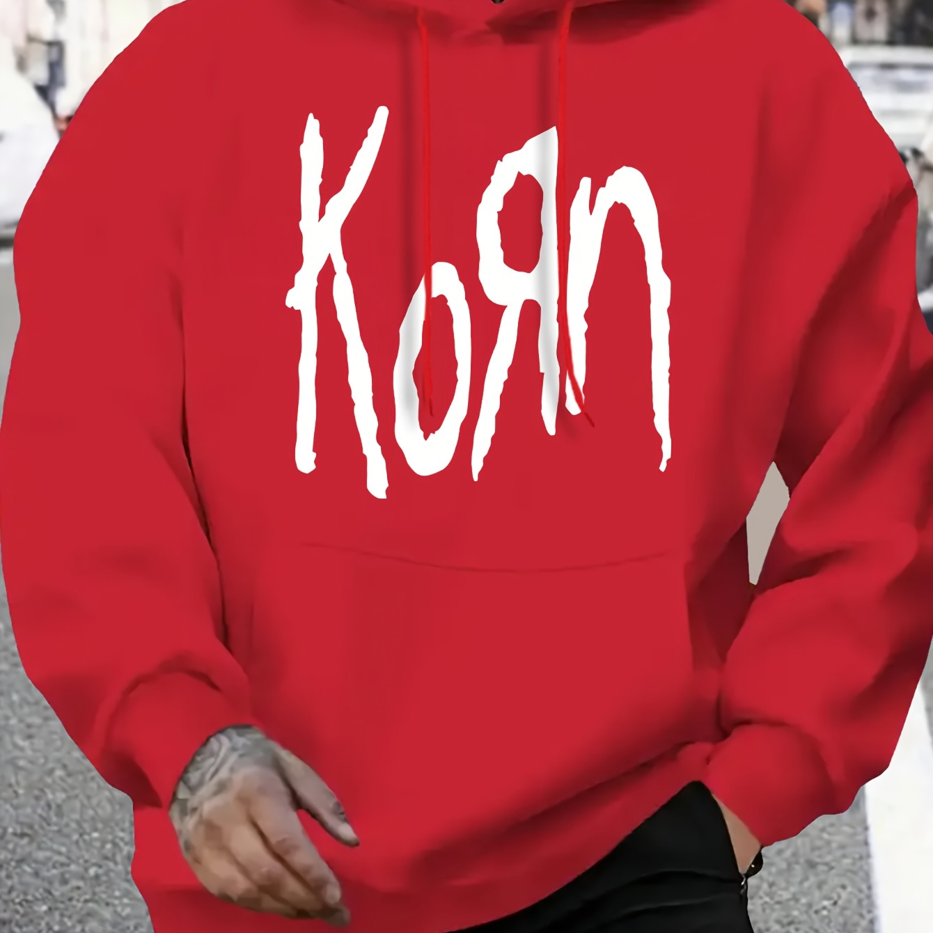 Men's Casual Printed Hoodie - Polyester, Machine Washable, Non-transparent, Knitted, Winter Wear
Men's Casual Printed Hoodie - Polyester, Machine Washable, Non-transparent, Knitted, Winter Wear
