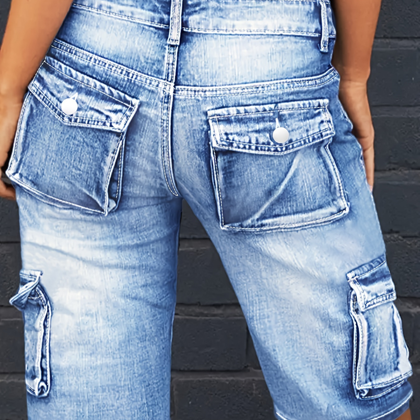 Washed Blue Side Pocket Streetwear Slim Fit Denim Shorts Jorts, Women's Denim Jeans & Clothing
Washed Blue Side Pocket Streetwear Slim Fit Denim Shorts Jorts, Women's Denim Jeans & Clothing