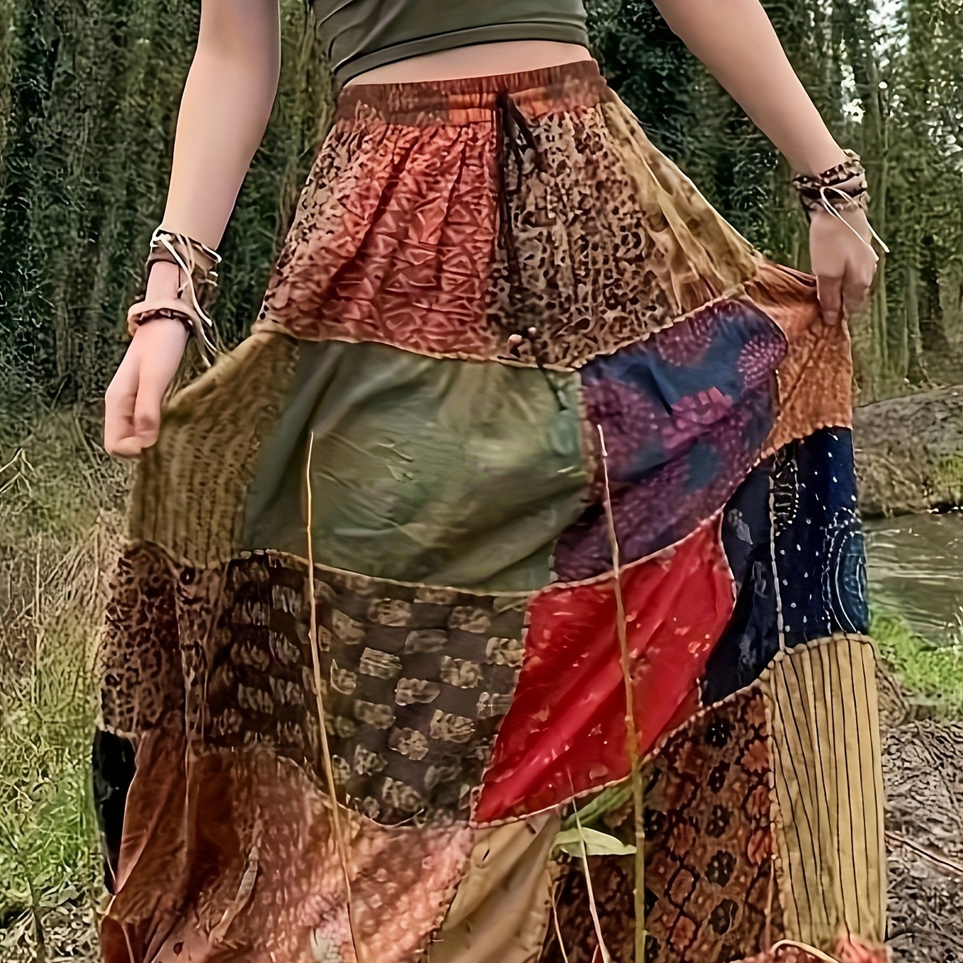 Plus Size Plaid Print Drawstring Skirt, Casual Elastic Waist Skirt For Spring & Summer, Women's Plus Size clothing
Plus Size Plaid Print Drawstring Skirt, Casual Elastic Waist Skirt For Spring & Summer, Women's Plus Size clothing