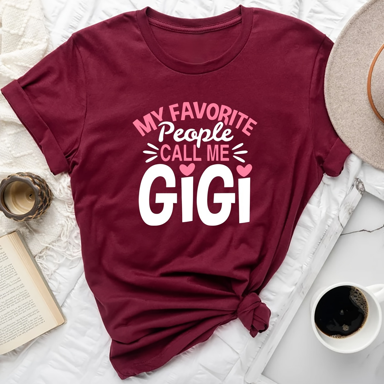 Plus Size Letter Print T-shirt, Short Sleeve Crew Neck Casual Top For Summer & Spring, Women's Plus Size Clothing
Plus Size Letter Print T-shirt, Short Sleeve Crew Neck Casual Top For Summer & Spring, Women's Plus Size Clothing