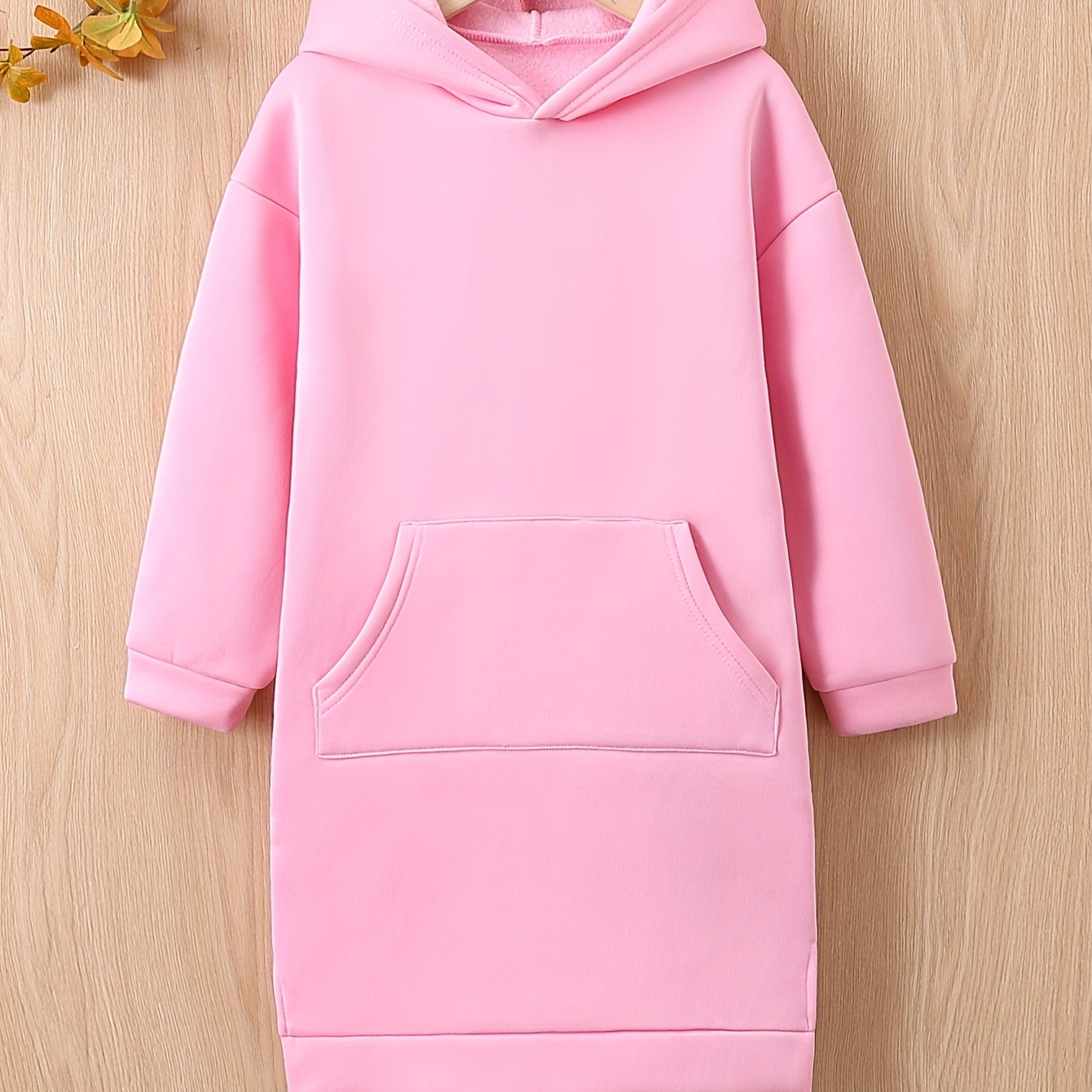 Girl's Casual Trendy Solid Hooded Sweatshirt Dress For Spring/autumn, Girl's Hoodies, Kids Clothing
Girl's Casual Trendy Solid Hooded Sweatshirt Dress For Spring/autumn, Girl's Hoodies, Kids Clothing