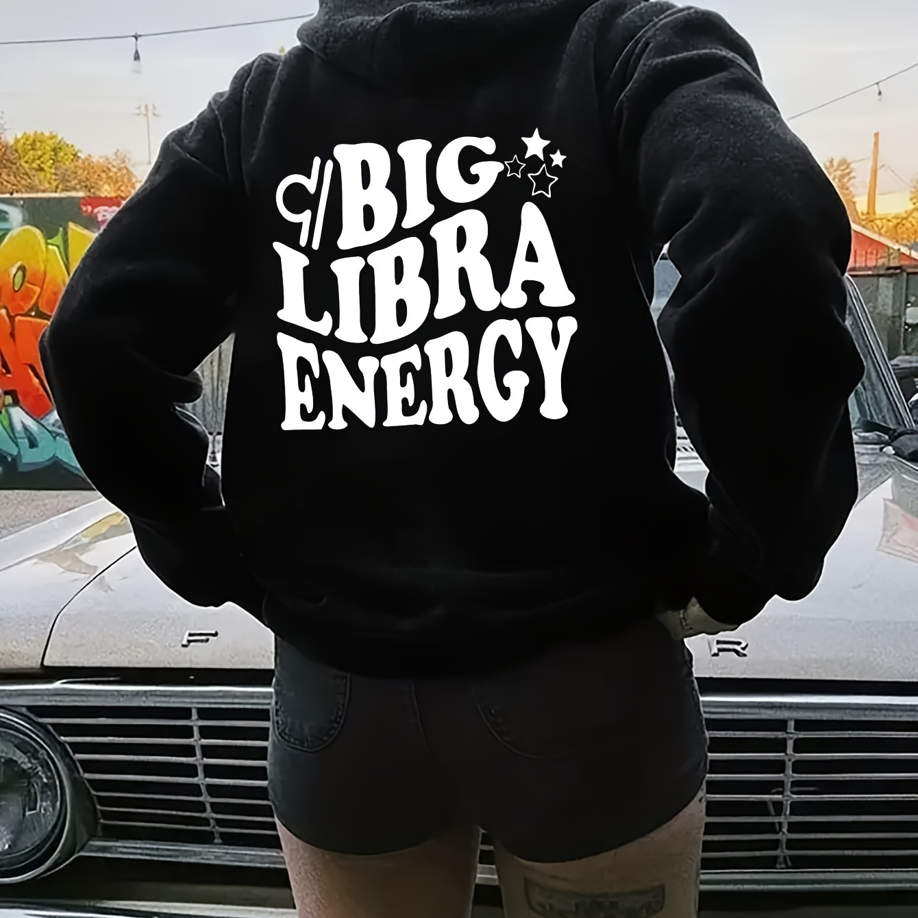 Plus Size Letter Print Hoodie, Drawstring Casual Hooded Sweatshirt For Winter & Fall, Women's Plus Size Clothing
Plus Size Letter Print Hoodie, Drawstring Casual Hooded Sweatshirt For Winter & Fall, Women's Plus Size Clothing