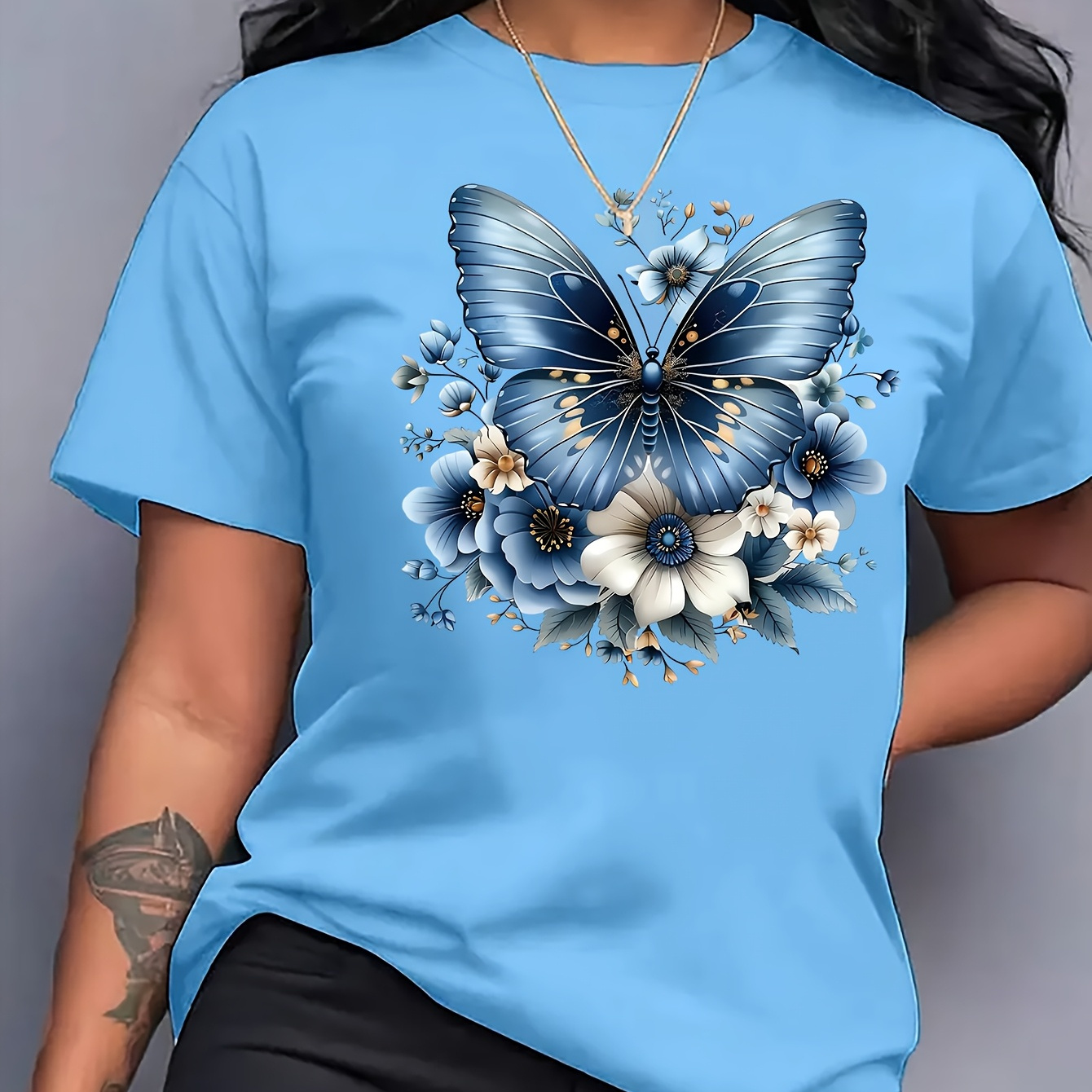 Letter Print T-shirt, Short Sleeve Crew Neck Casual Top For Summer & Spring, Women's Clothing
Letter Print T-shirt, Short Sleeve Crew Neck Casual Top For Summer & Spring, Women's Clothing