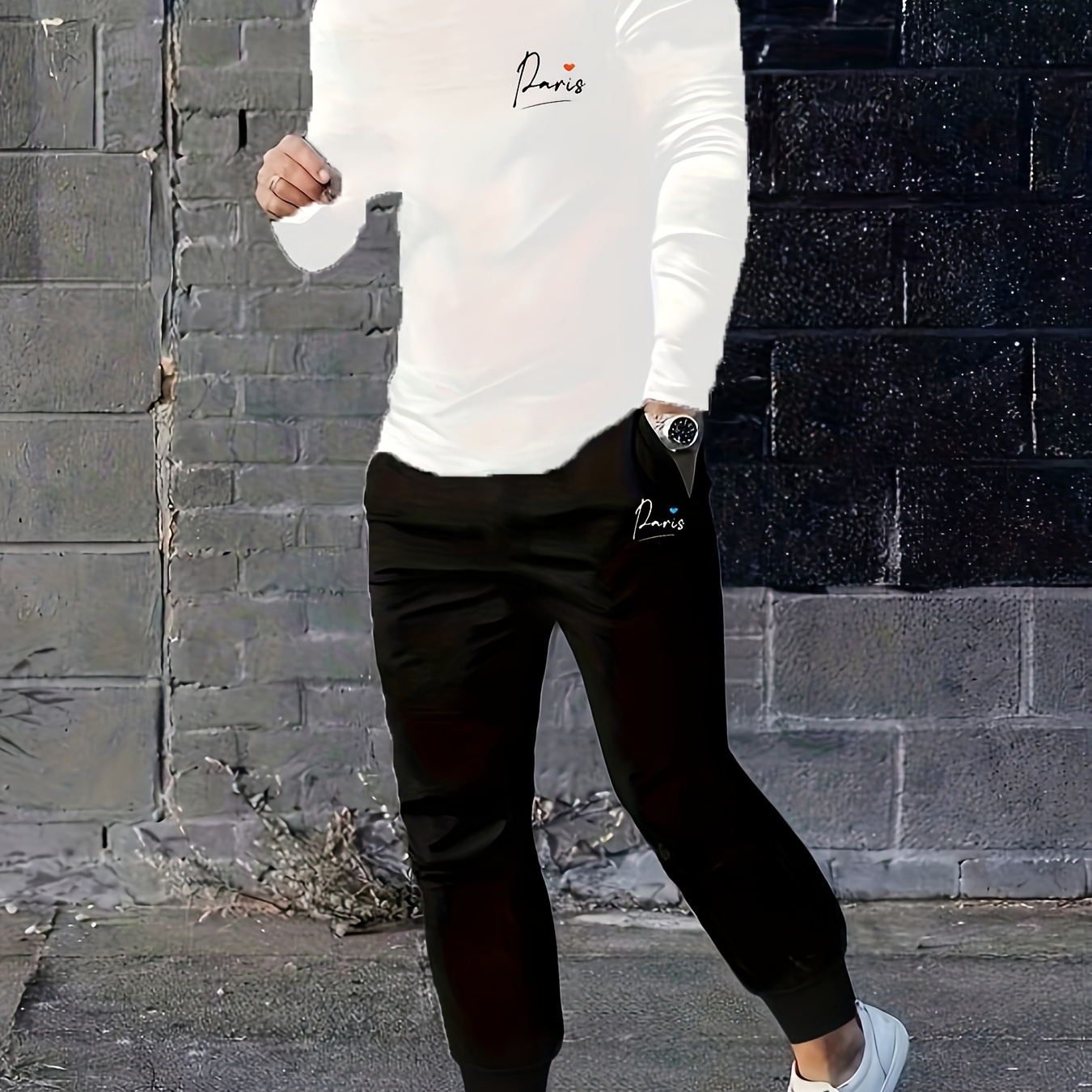 Men's Polyester 100% Pajama Set, Crew Neck Long Sleeve T-shirt And Pants, Casual Knit Fabric, Regular Fit, Solid Color, Spring/fall Wear
Men's Polyester 100% Pajama Set, Crew Neck Long Sleeve T-shirt And Pants, Casual Knit Fabric, Regular Fit, Solid Color, Spring/fall Wear