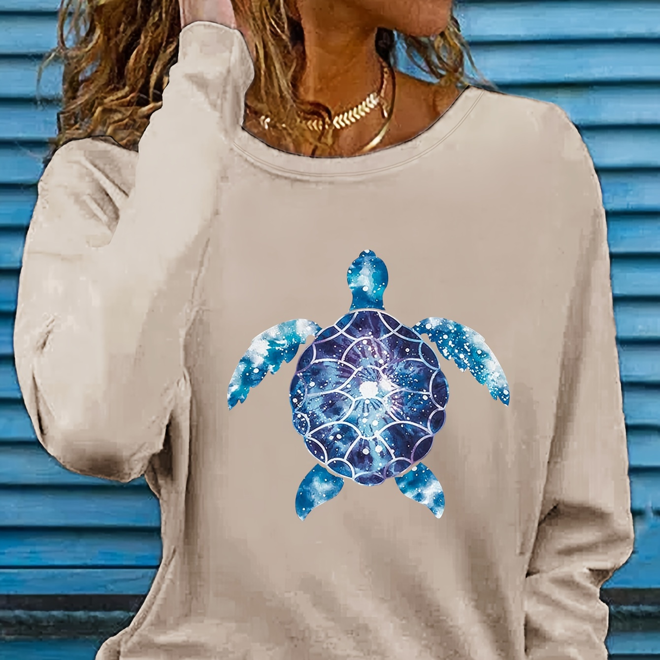 T-Shirt Décontracté à Manches Longues pour Femmes avec Imprimé Animal - Col Rond, Polyester , pour &
T-Shirt Décontracté à Manches Longues pour Femmes avec Imprimé Animal - Col Rond, Polyester , pour &
