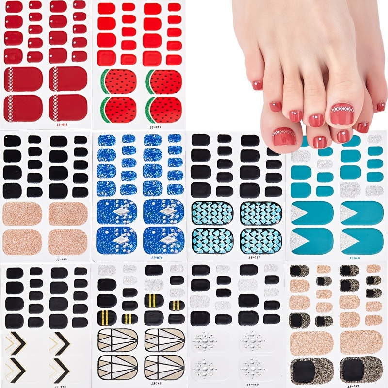 1 Pcs St.patrick's Day Toe Nail Stickers, Nail Strips Decals With Glitter Design, Full Wraps Self Adhesive Toe Nail Tip, For Women Girls Diy Nail Art Decoration
1 Pcs St.patrick's Day Toe Nail Stickers, Nail Strips Decals With Glitter Design, Full Wraps Self Adhesive Toe Nail Tip, For Women Girls Diy Nail Art Decoration