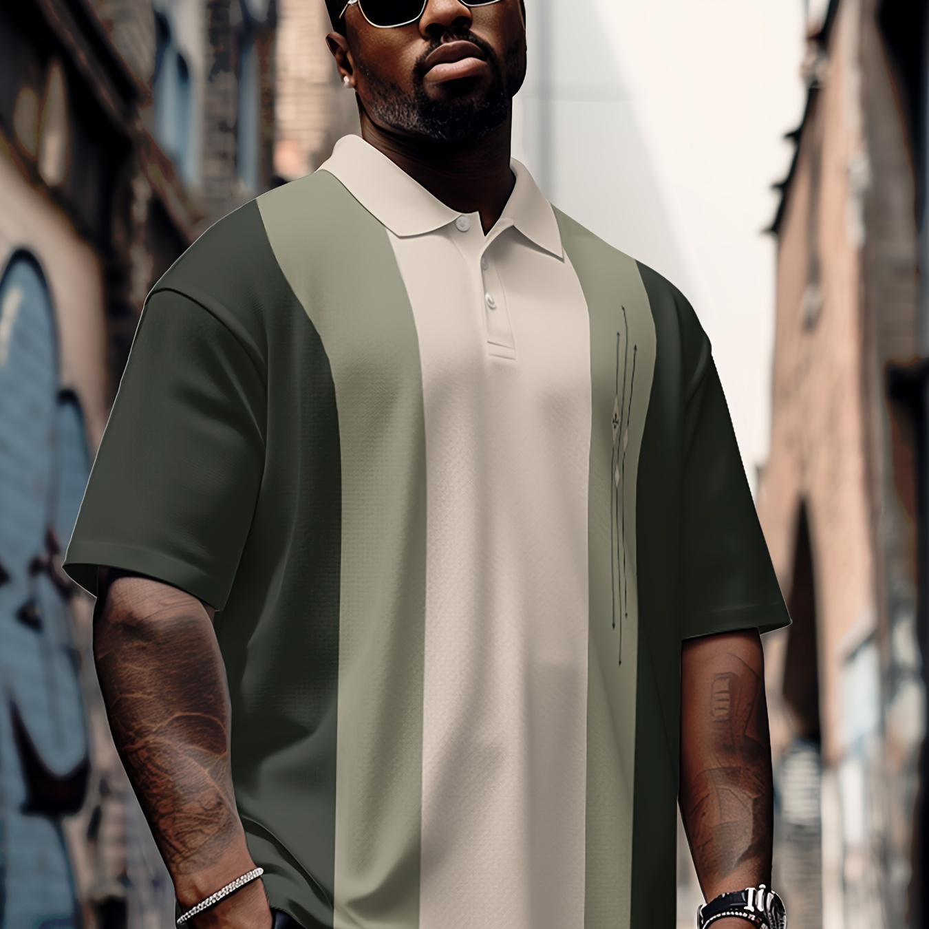 Men's Plus Size Plaid Polo Shirt Striped Print Long Lapel Button Short Sleeve Spring Summer Sports Fashion Streetwear Designer Outdoor Street Top
Men's Plus Size Plaid Polo Shirt Striped Print Long Lapel Button Short Sleeve Spring Summer Sports Fashion Streetwear Designer Outdoor Street Top