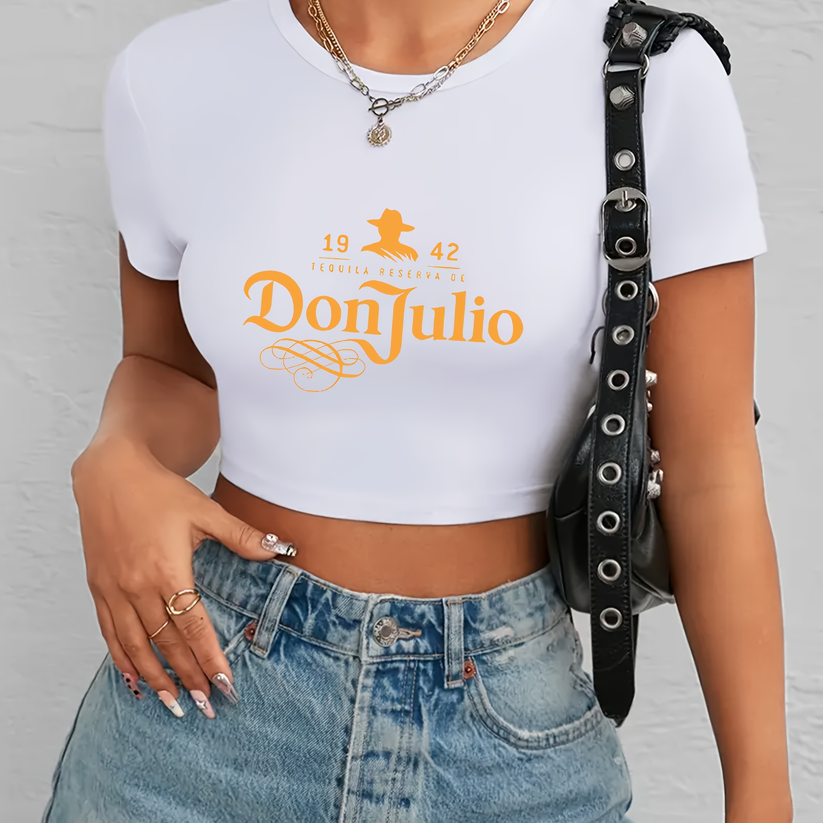 Y2k-inspired Women's Round Neck - Casual & Comfy, Short Sleeve, Polyester With "" Graphic - Summer & Fall Fashion
Y2k-inspired Women's Round Neck - Casual & Comfy, Short Sleeve, Polyester With "" Graphic - Summer & Fall Fashion