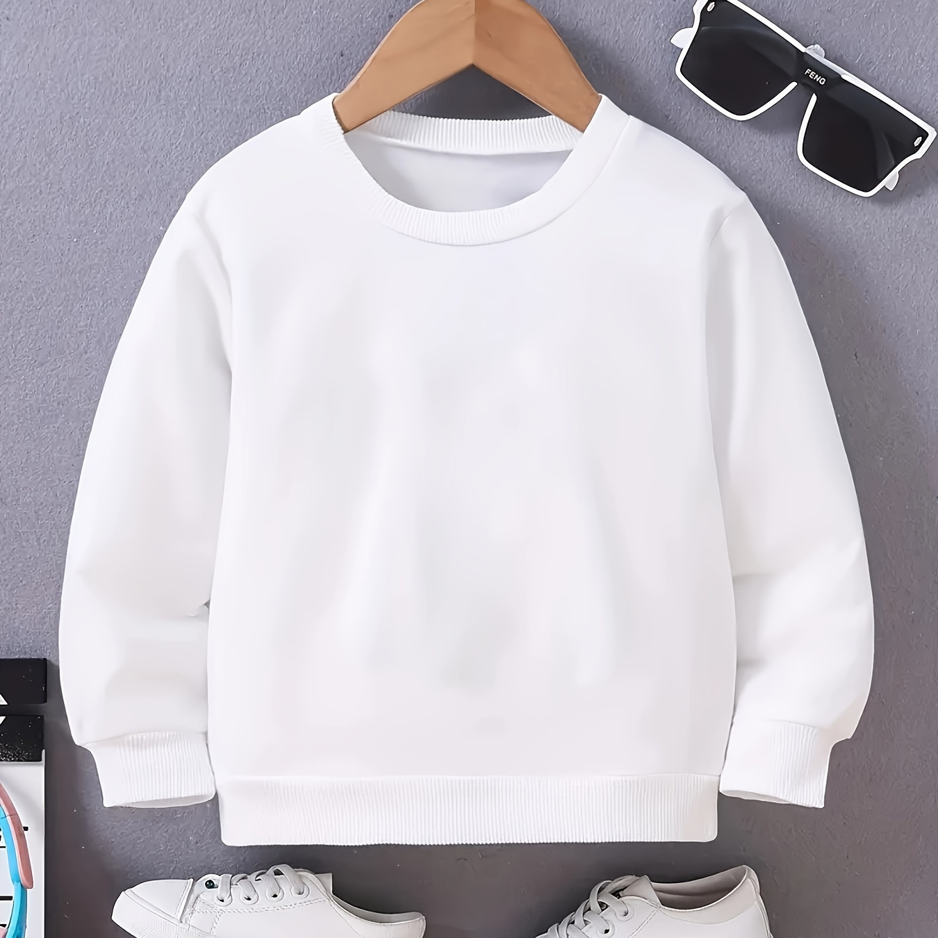 Solid Color Sweatshirt For Boys - Cool, Lightweight And Comfy Spring Fall Winter Clothes!
Solid Color Sweatshirt For Boys - Cool, Lightweight And Comfy Spring Fall Winter Clothes!