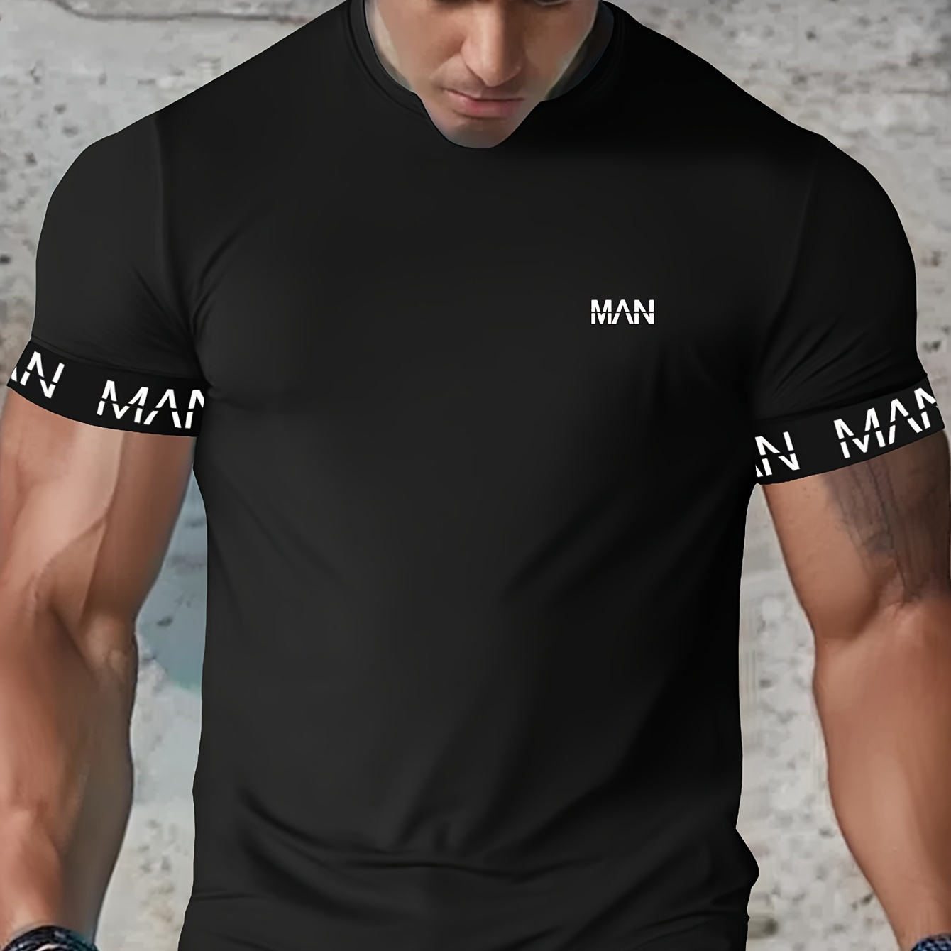 Men's Lightweight Athletic T-shirt - Breathable, Stretchy Polyester & Elastane For Gym, Running & Training - Machine Washable
Men's Lightweight Athletic T-shirt - Breathable, Stretchy Polyester & Elastane For Gym, Running & Training - Machine Washable