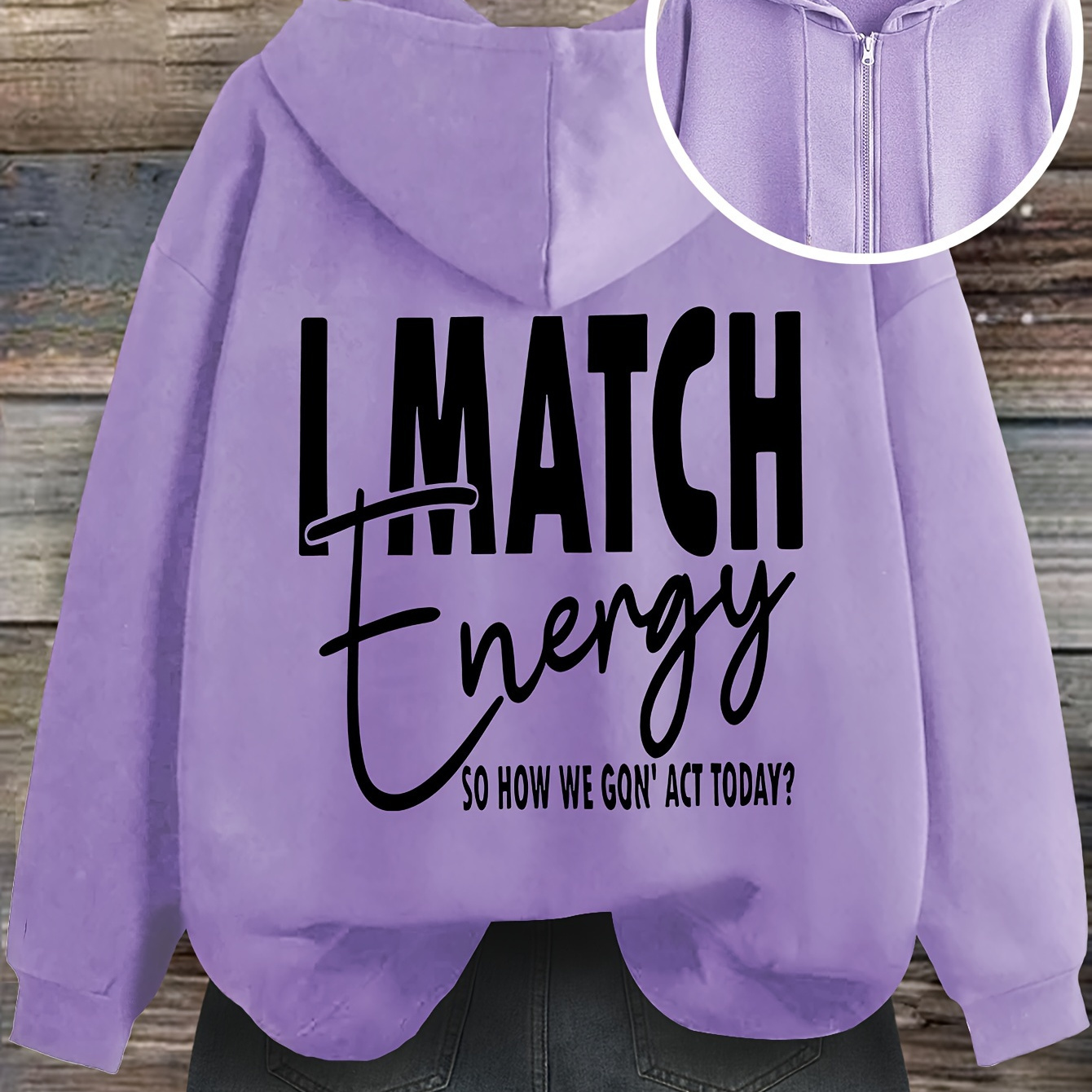 Cozy Letter Print Hoodie For Women - Casual Drawstring Pullover With Pockets, Fall & Winter
Cozy Letter Print Hoodie For Women - Casual Drawstring Pullover With Pockets, Fall & Winter