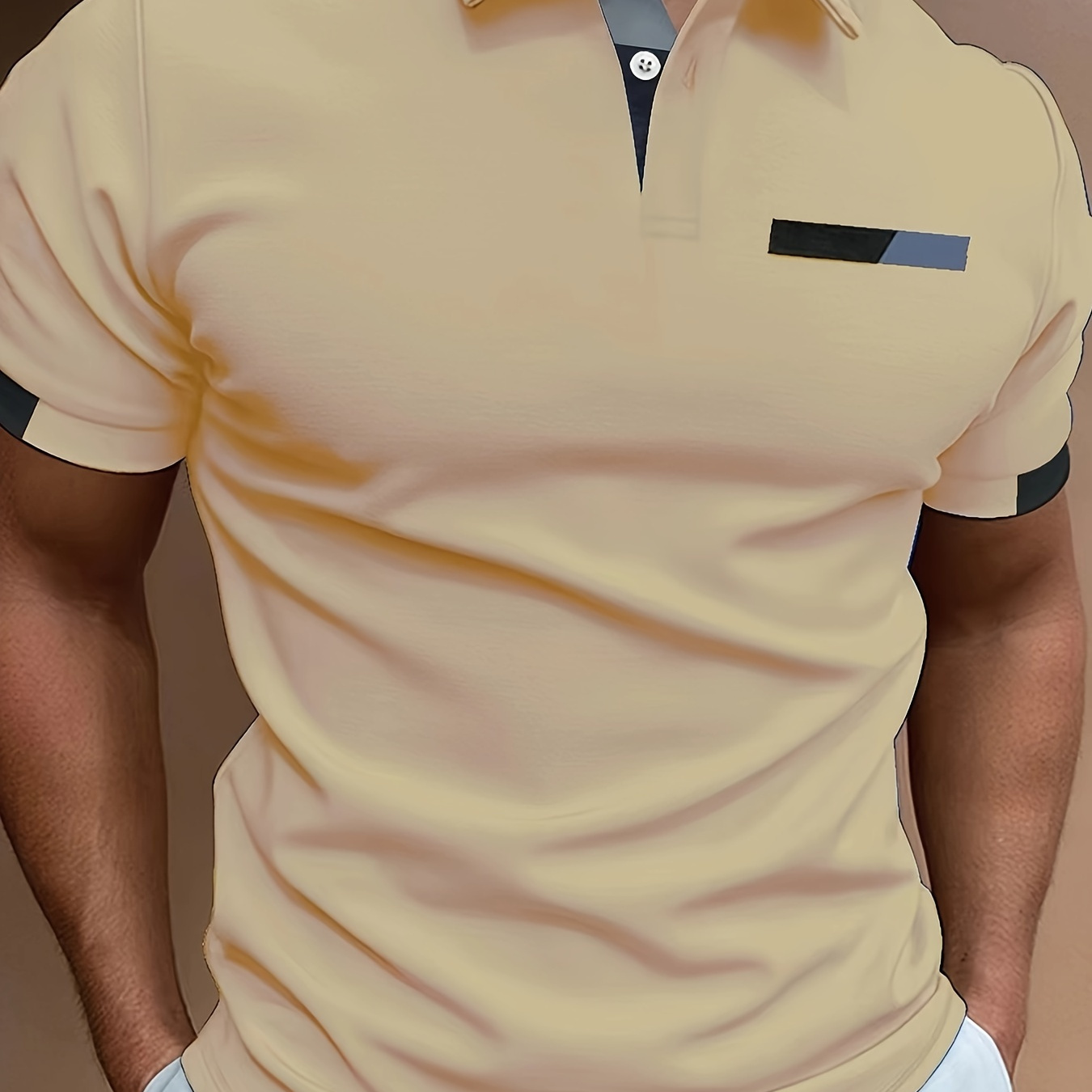 Breathable Regular Fit Golf Shirt, Men's Casual V-neck T-shirt Short Sleeve For Summer, Men's Clothing
Breathable Regular Fit Golf Shirt, Men's Casual V-neck T-shirt Short Sleeve For Summer, Men's Clothing