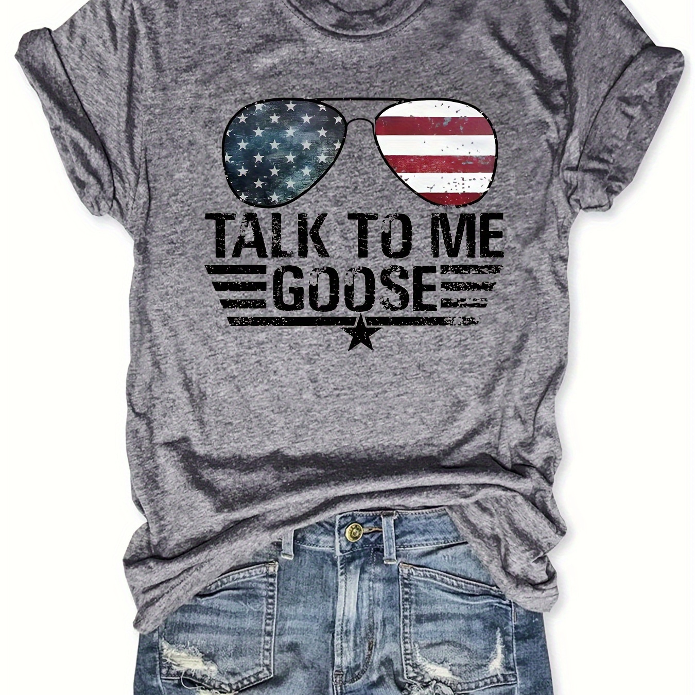 Letter & Lips Print T-shirt, Crew Neck Short Sleeve T-shirt, Casual Every Day Tops, Women's Clothing
Letter & Lips Print T-shirt, Crew Neck Short Sleeve T-shirt, Casual Every Day Tops, Women's Clothing