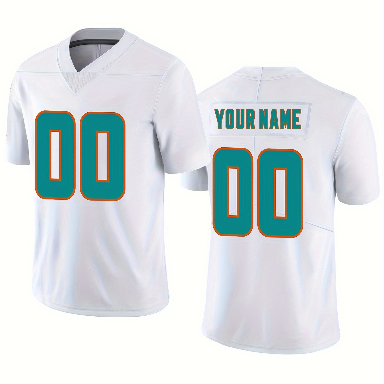 Customized Name And Number Embroidery, Men's Breathable V-neck Football Jersey, Daily Outdoor Leisure Sports Shirt
Customized Name And Number Embroidery, Men's Breathable V-neck Football Jersey, Daily Outdoor Leisure Sports Shirt