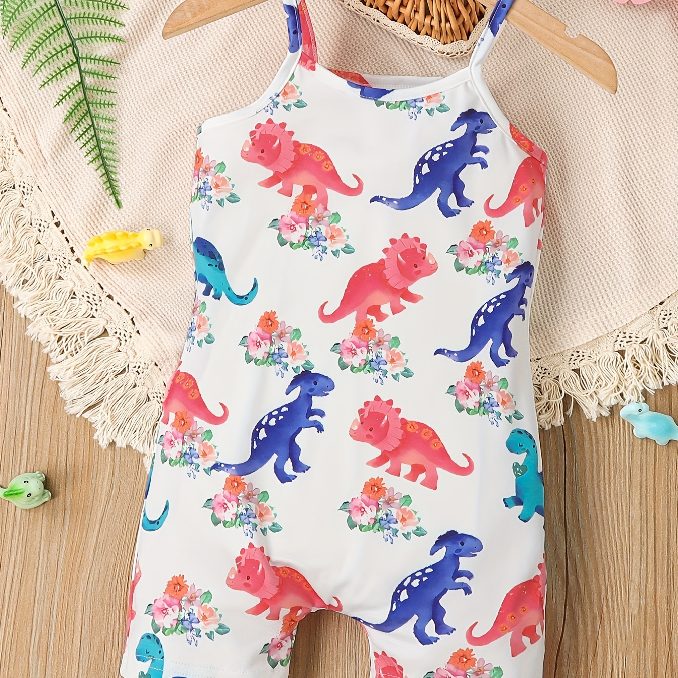 Toddler Girls Flowers & Animal Pattern Cami Romper Jumpsuits For Beach Vacation Kids Summer Clothes
Toddler Girls Flowers & Animal Pattern Cami Romper Jumpsuits For Beach Vacation Kids Summer Clothes