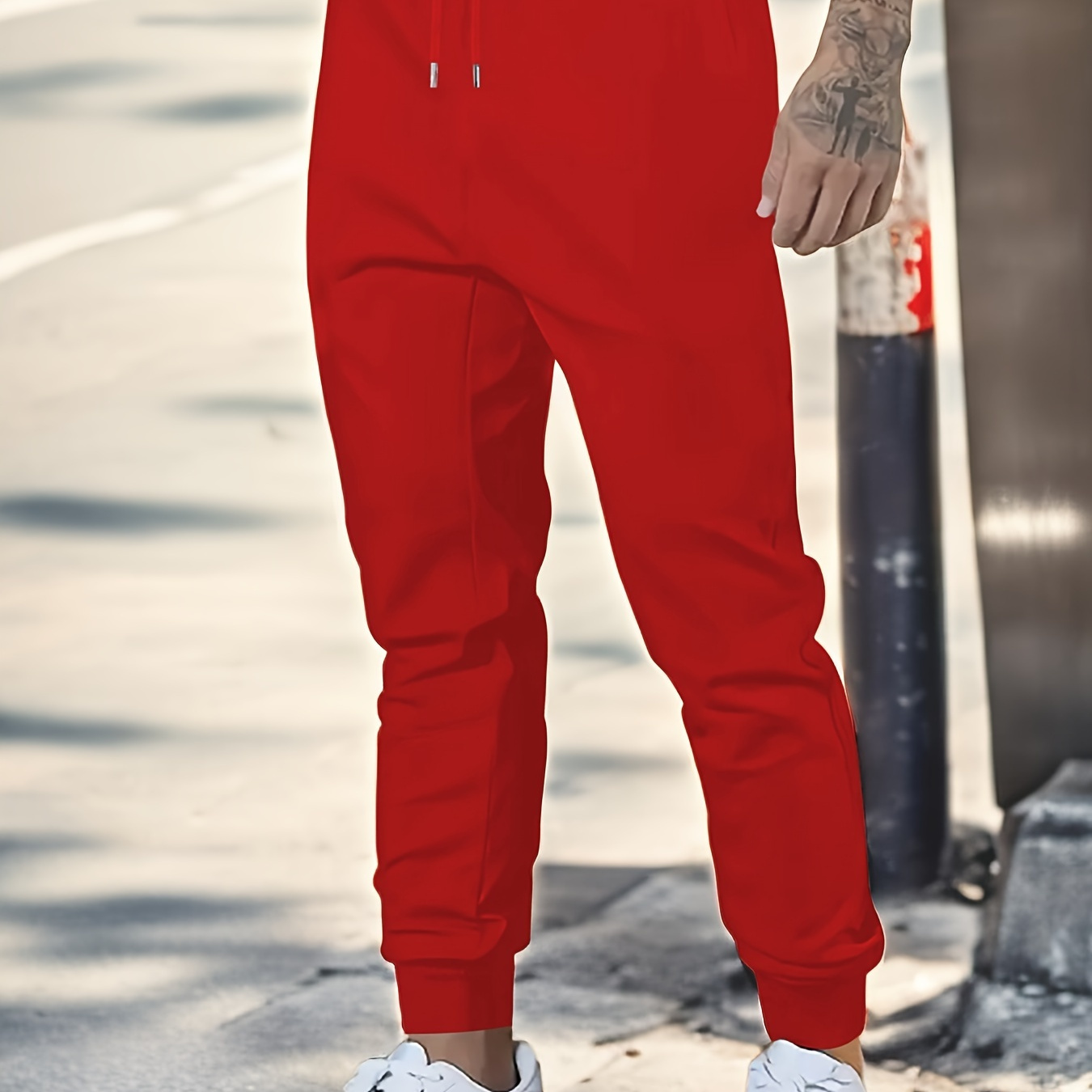Men's Casual Athletic Joggers With Drawstring Waist - Lightweight, Comfortable Polyester Sweatpants With Pockets, Machine Washable, Gray
Men's Casual Athletic Joggers With Drawstring Waist - Lightweight, Comfortable Polyester Sweatpants With Pockets, Machine Washable, Gray