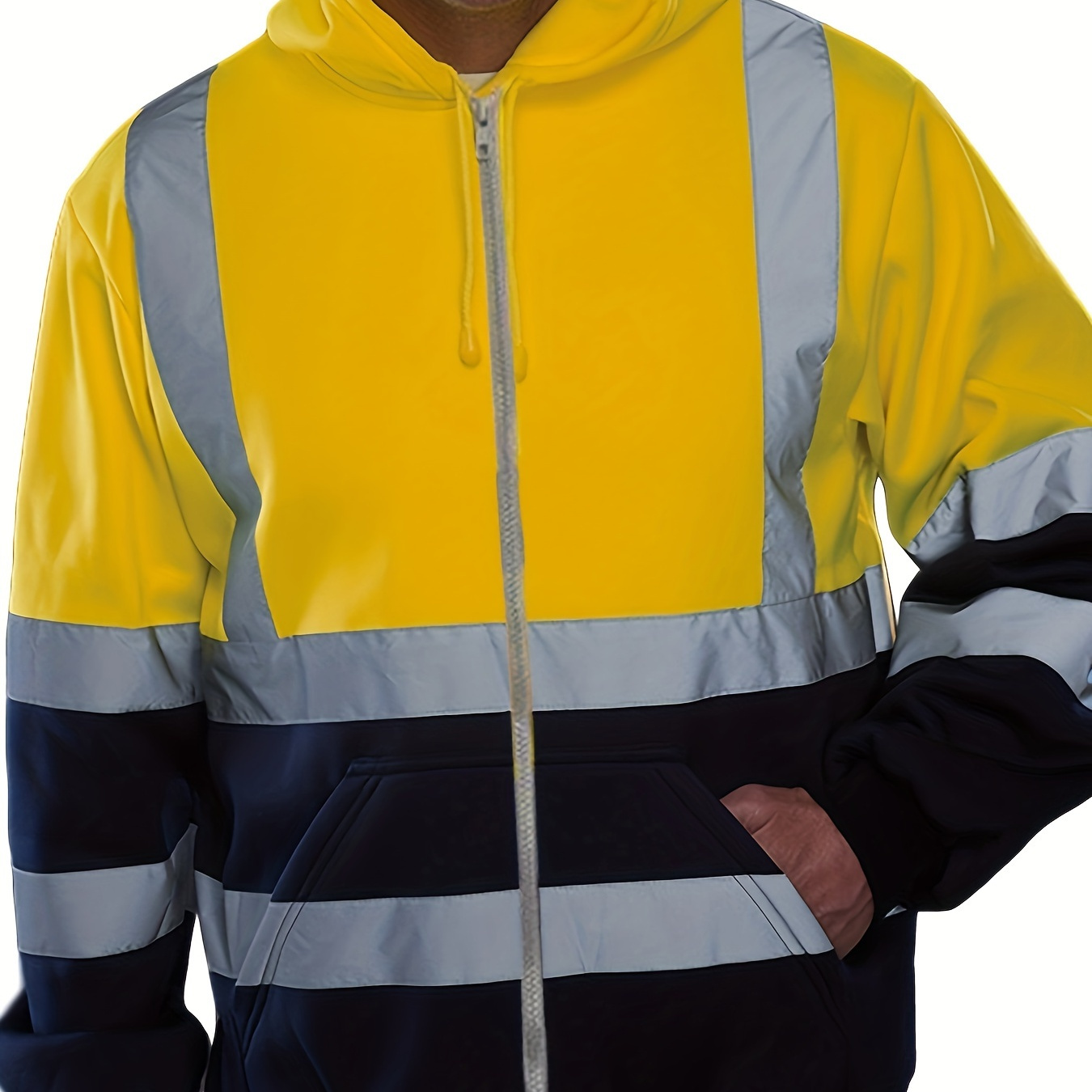 Men High-neck Coat, Fall Tops, Warm Elastic Hem Long Sleeve Side Pockets Breathable Zipper Hooded Coat
Men High-neck Coat, Fall Tops, Warm Elastic Hem Long Sleeve Side Pockets Breathable Zipper Hooded Coat