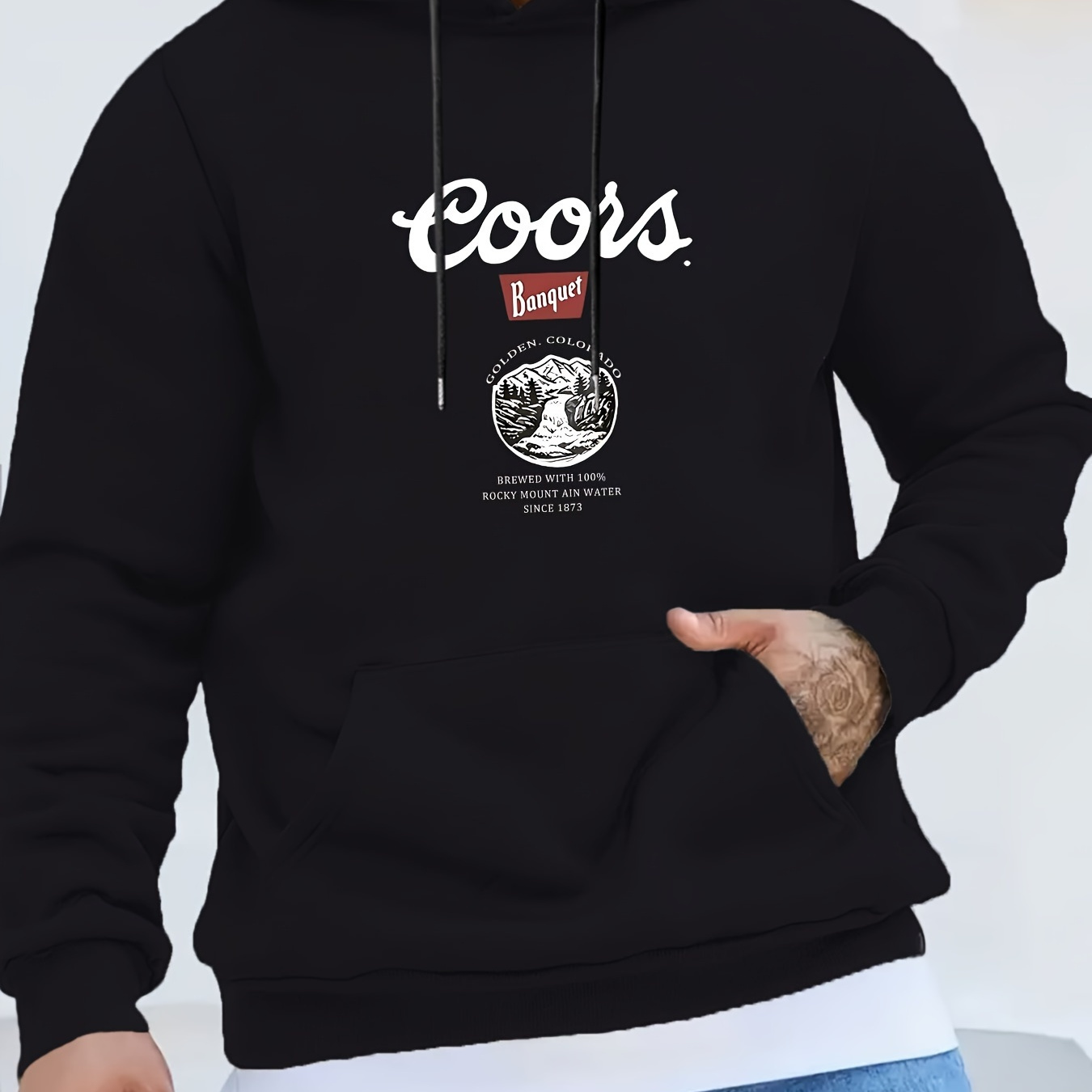 Men's Oversized Hip-hop Style Hoodie With Geometric Print - Casual Pullover Sweatshirt For Fall & Winter, Polyester, Machine Washable
Men's Oversized Hip-hop Style Hoodie With Geometric Print - Casual Pullover Sweatshirt For Fall & Winter, Polyester, Machine Washable