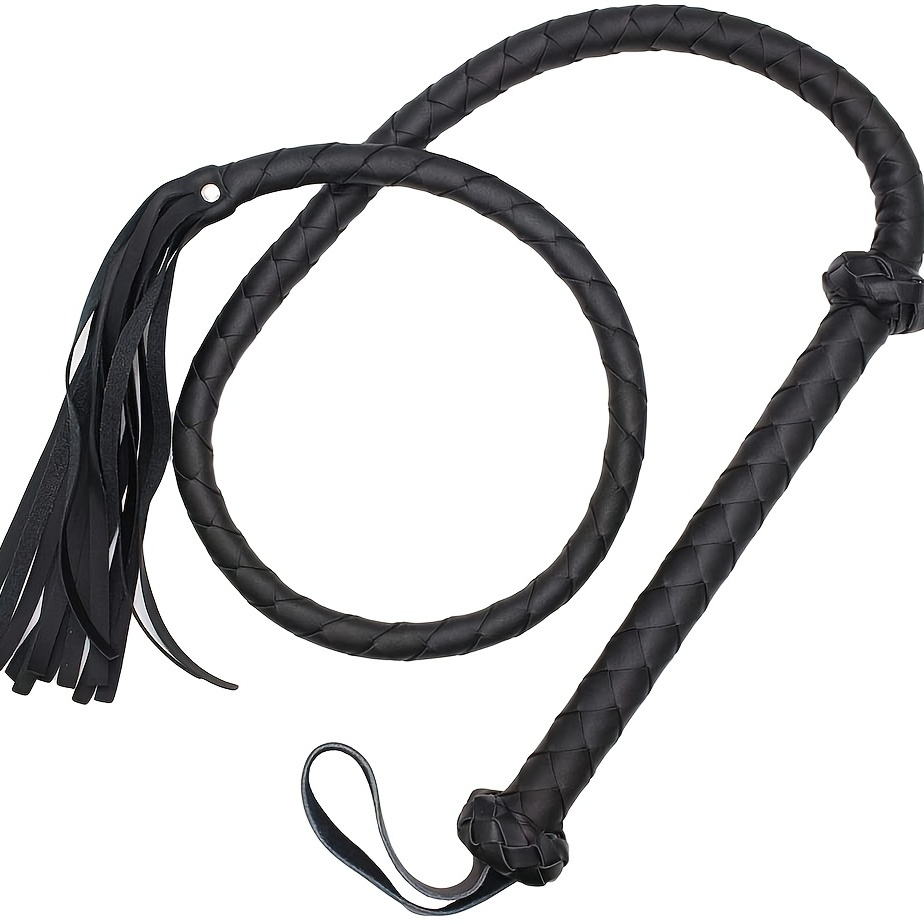 Premium Quality Rubber Horse Whip - Perfect For Equestrianism, Role Play, And Cosplay - 35in/88.9cm Length
Premium Quality Rubber Horse Whip - Perfect For Equestrianism, Role Play, And Cosplay - 35in/88.9cm Length