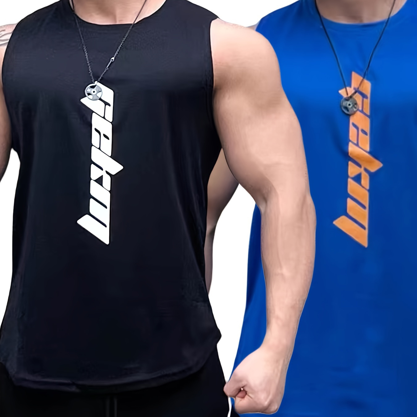 Men's Solid Tank Top, Active Quick Dry Breathable Crew Neck Sleeveless Shirt, Men's Clothing For Summer Outdoor
Men's Solid Tank Top, Active Quick Dry Breathable Crew Neck Sleeveless Shirt, Men's Clothing For Summer Outdoor