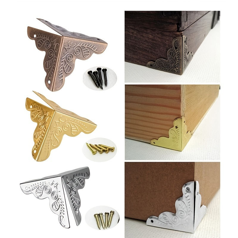 12 pcs Fer En Bois Cas De Bagages Boîte Coins Supports 2.5x2.5 cm Antique Boîte À Bijoux Cas Décoratif Coin Protecteur Avec Vis
12 pcs Fer En Bois Cas De Bagages Boîte Coins Supports 2.5x2.5 cm Antique Boîte À Bijoux Cas Décoratif Coin Protecteur Avec Vis