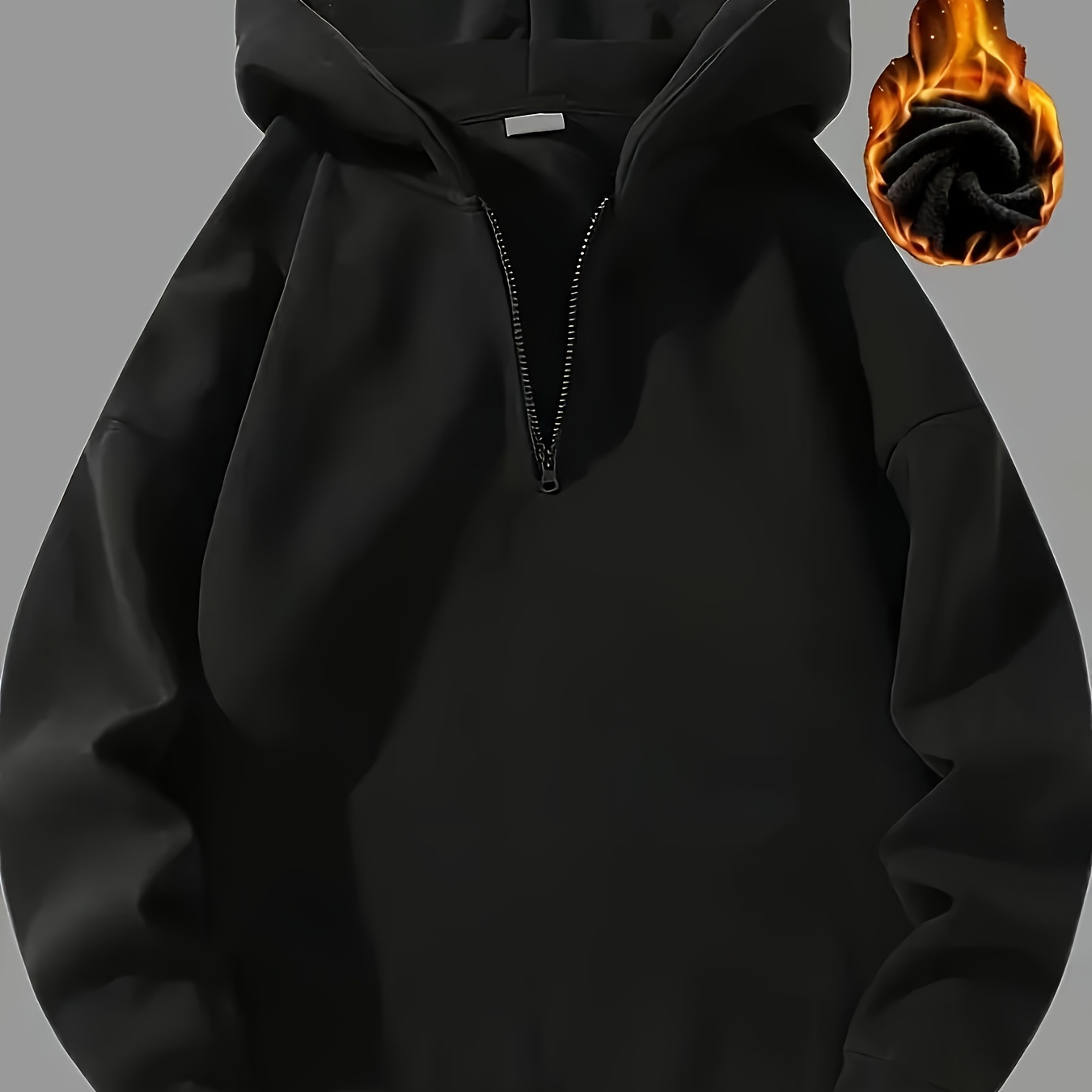Men's Long Sleeve Drop Shoulder Hoodie With Solid Color, Stretch Fabric, And Zipper Detail For Hiking & Outdoor, Casual Wear
Men's Long Sleeve Drop Shoulder Hoodie With Solid Color, Stretch Fabric, And Zipper Detail For Hiking & Outdoor, Casual Wear