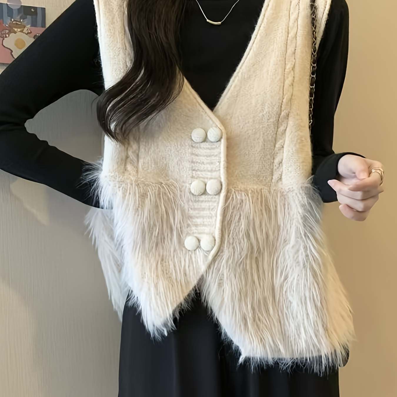 Cardigan Tricoté Chic Manches à Col en V - Double Boutonnage, Style Court pour Femme | pour &
Cardigan Tricoté Chic Manches à Col en V - Double Boutonnage, Style Court pour Femme | pour &