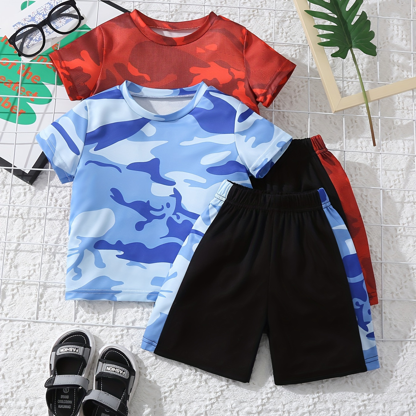2pcs, Children's Short Sleeve Set Spring/summer New Boys' Clothing Boys' Shorts Clothing T-shirts Baby Summer Clothing Children's Ball Clothing Set
2pcs, Children's Short Sleeve Set Spring/summer New Boys' Clothing Boys' Shorts Clothing T-shirts Baby Summer Clothing Children's Ball Clothing Set