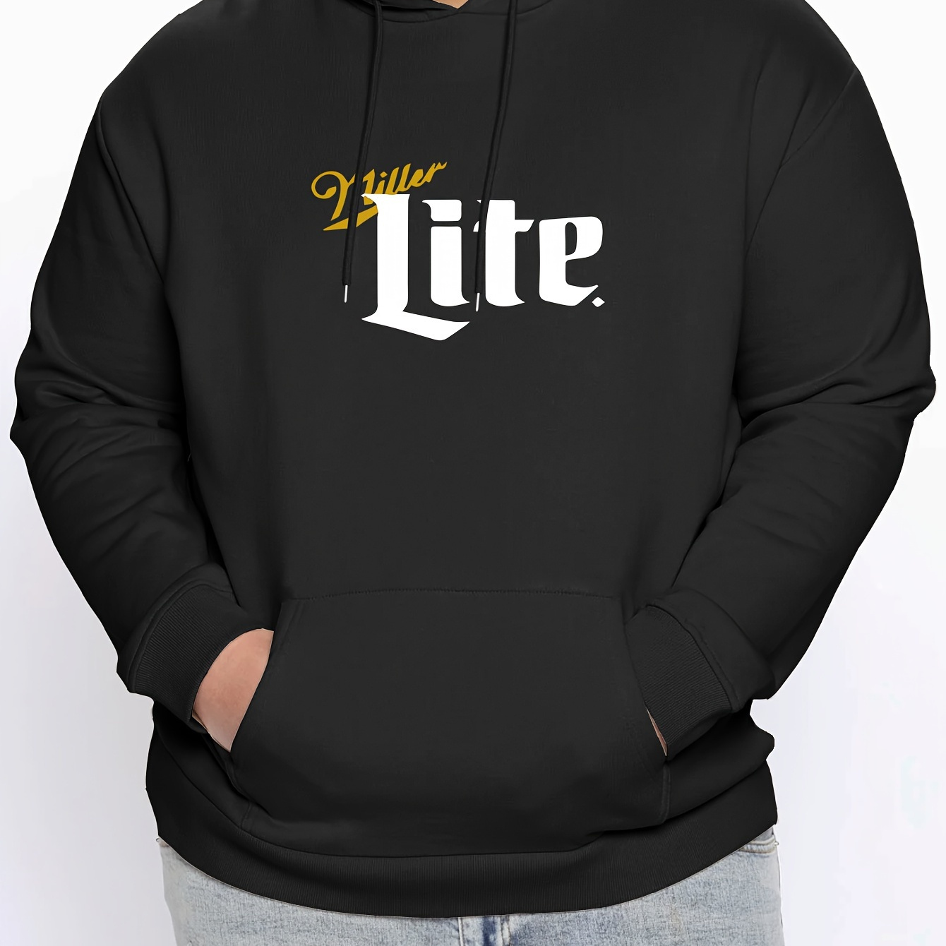 Plus Size Men's Stylish Loose Lite Graphic Print Hoodie With Pockets, Casual Breathable Long Sleeve Hooded Sweatshirt For Fall Spring Outdoor Activities, Men's Clothing
Plus Size Men's Stylish Loose Lite Graphic Print Hoodie With Pockets, Casual Breathable Long Sleeve Hooded Sweatshirt For Fall Spring Outdoor Activities, Men's Clothing