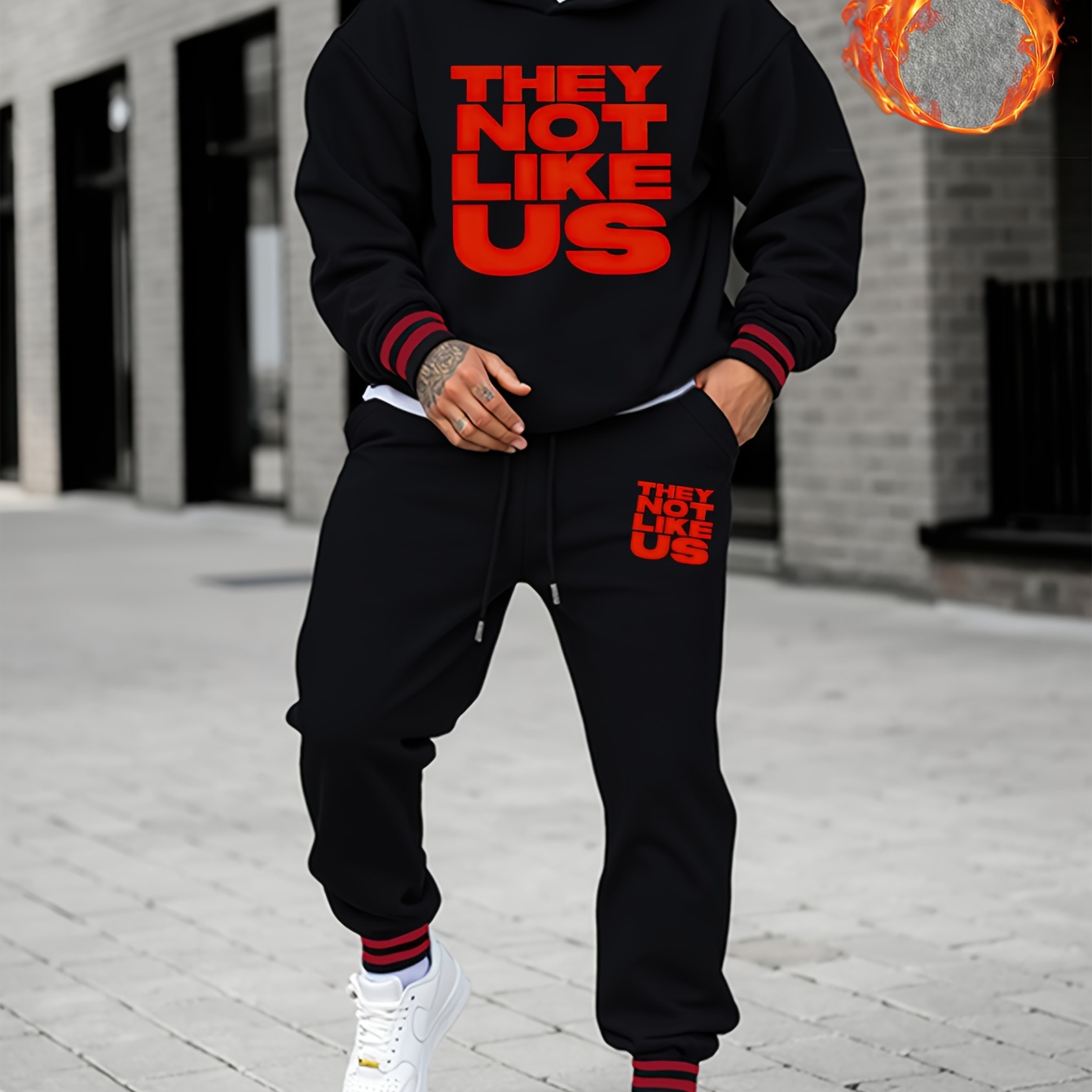 Men' Casual Sports Style Printed Hoodie Suit
Men' Casual Sports Style Printed Hoodie Suit