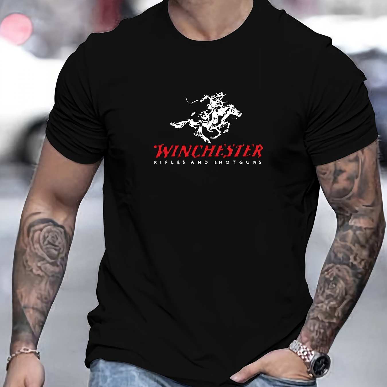 T-Shirt pour Hommes - Col Rond, Style Détendu, Mélange de Polyester, Tissu Tricoté, Légère Élasticité, Couleur Unie, Vêtement d'Été
T-Shirt pour Hommes - Col Rond, Style Détendu, Mélange de Polyester, Tissu Tricoté, Légère Élasticité, Couleur Unie, Vêtement d'Été