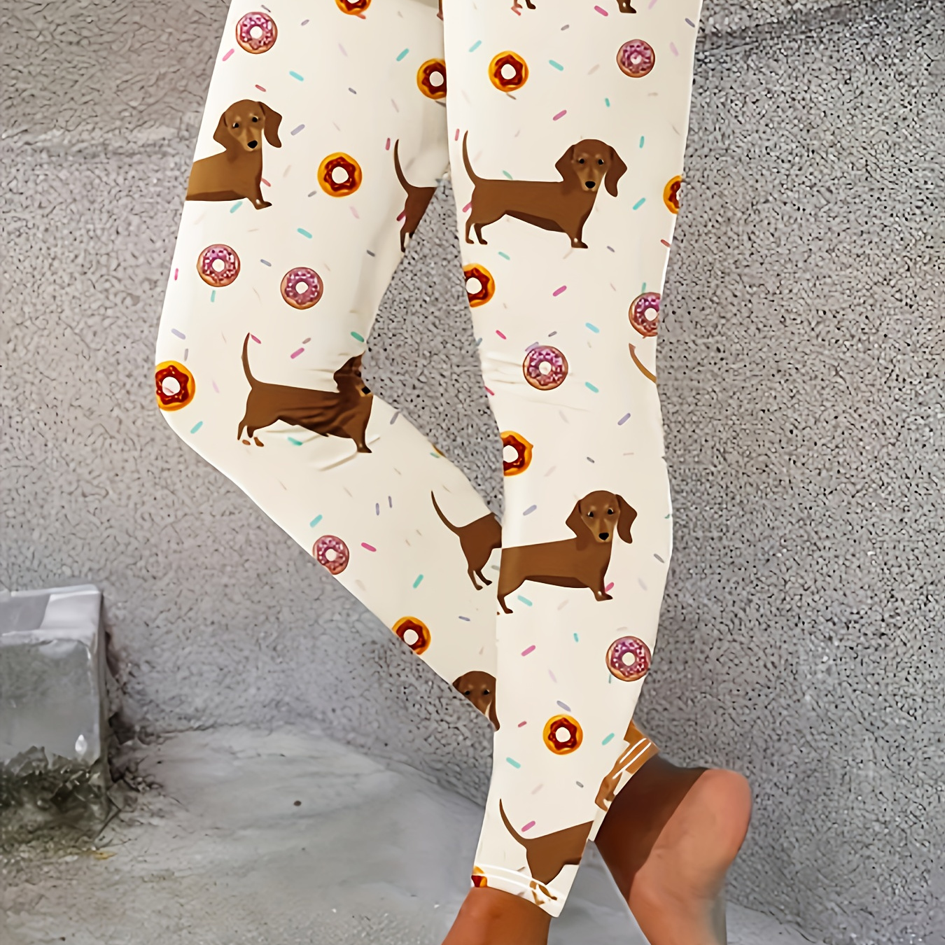 1pc Legging skinny imprimé Teckel grande taille pour femme, pantalon stretch décontracté taille haute, tissu en polyester, motif animal, toutes
1pc Legging skinny imprimé Teckel grande taille pour femme, pantalon stretch décontracté taille haute, tissu en polyester, motif animal, toutes