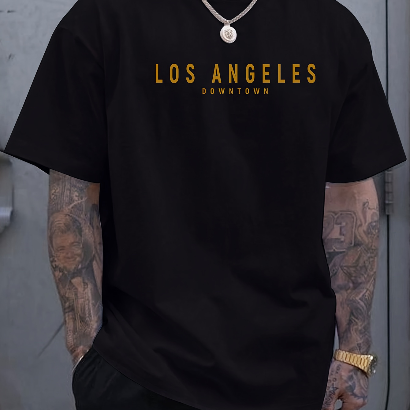 Letter Print, Men's Graphic Design Crew Neck T-shirt, Casual Comfy Tees Tshirts For Summer, Men's Clothing Tops For Daily Vacation Resorts
Letter Print, Men's Graphic Design Crew Neck T-shirt, Casual Comfy Tees Tshirts For Summer, Men's Clothing Tops For Daily Vacation Resorts