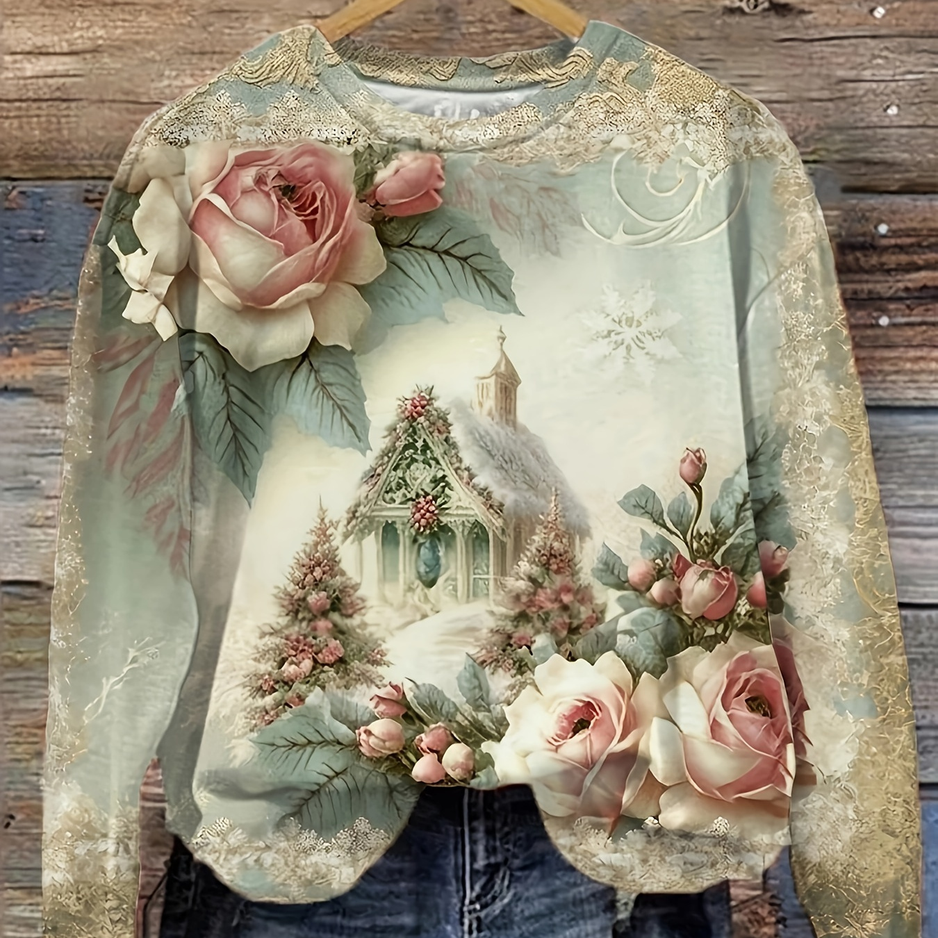 Sweatshirt à Manches Longues Imprimé pour Femme - Polyester, Lavable en Machine, Col Rond, pour /Automne
Sweatshirt à Manches Longues Imprimé pour Femme - Polyester, Lavable en Machine, Col Rond, pour /Automne