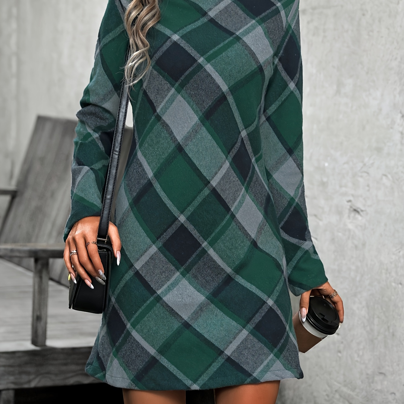 Robe Midi à Carreaux pour Femme - Polyester, Lavable en Machine, Col Rond, Longueur Genou - Parfaite pour &
Robe Midi à Carreaux pour Femme - Polyester, Lavable en Machine, Col Rond, Longueur Genou - Parfaite pour &